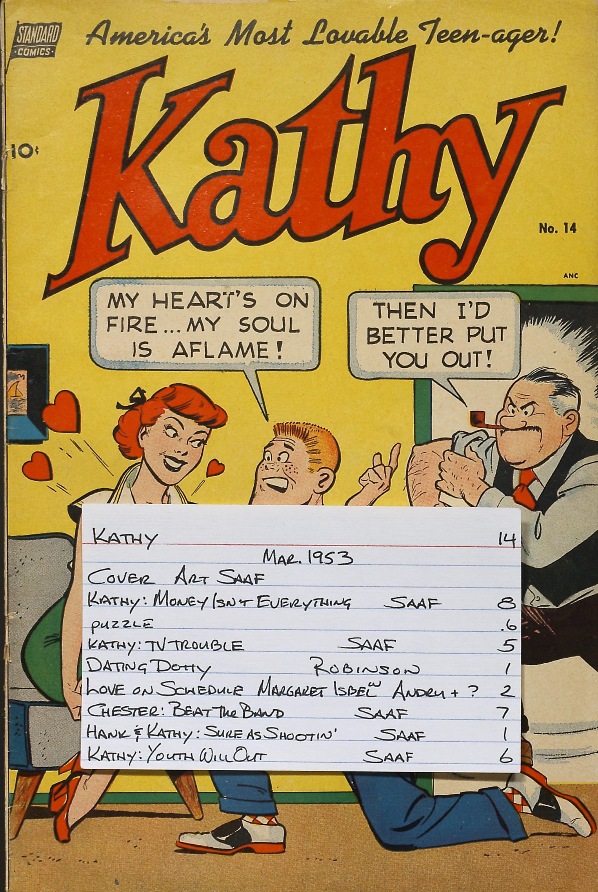 Read online Kathy (1949) comic -  Issue #14 - 37