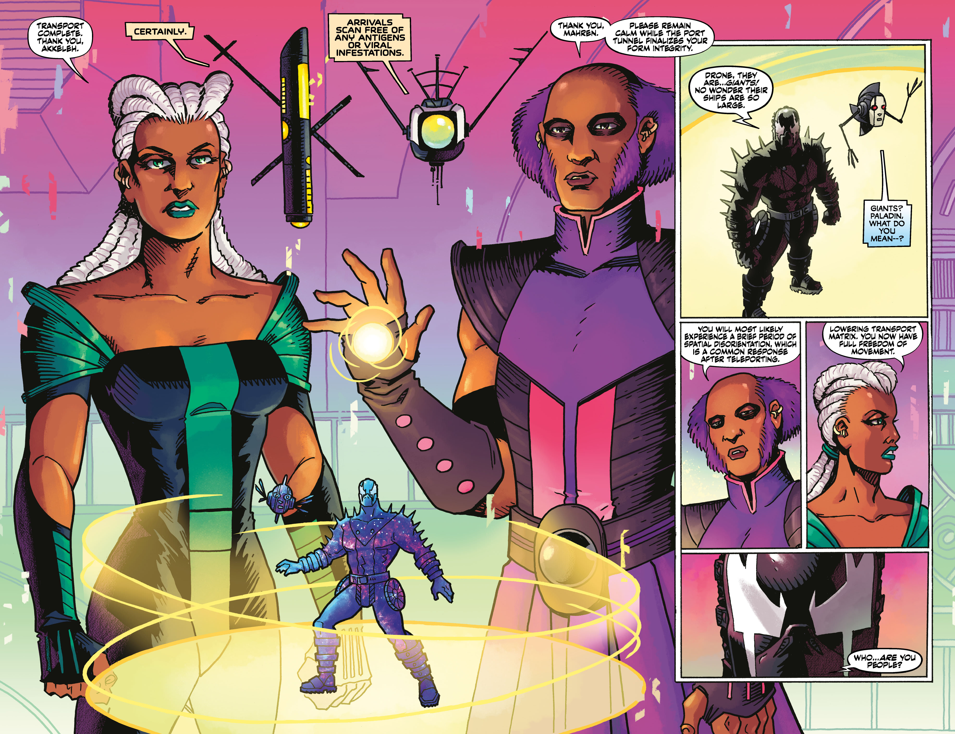 Read online Grendel: Devil's Odyssey comic -  Issue #8 - 9