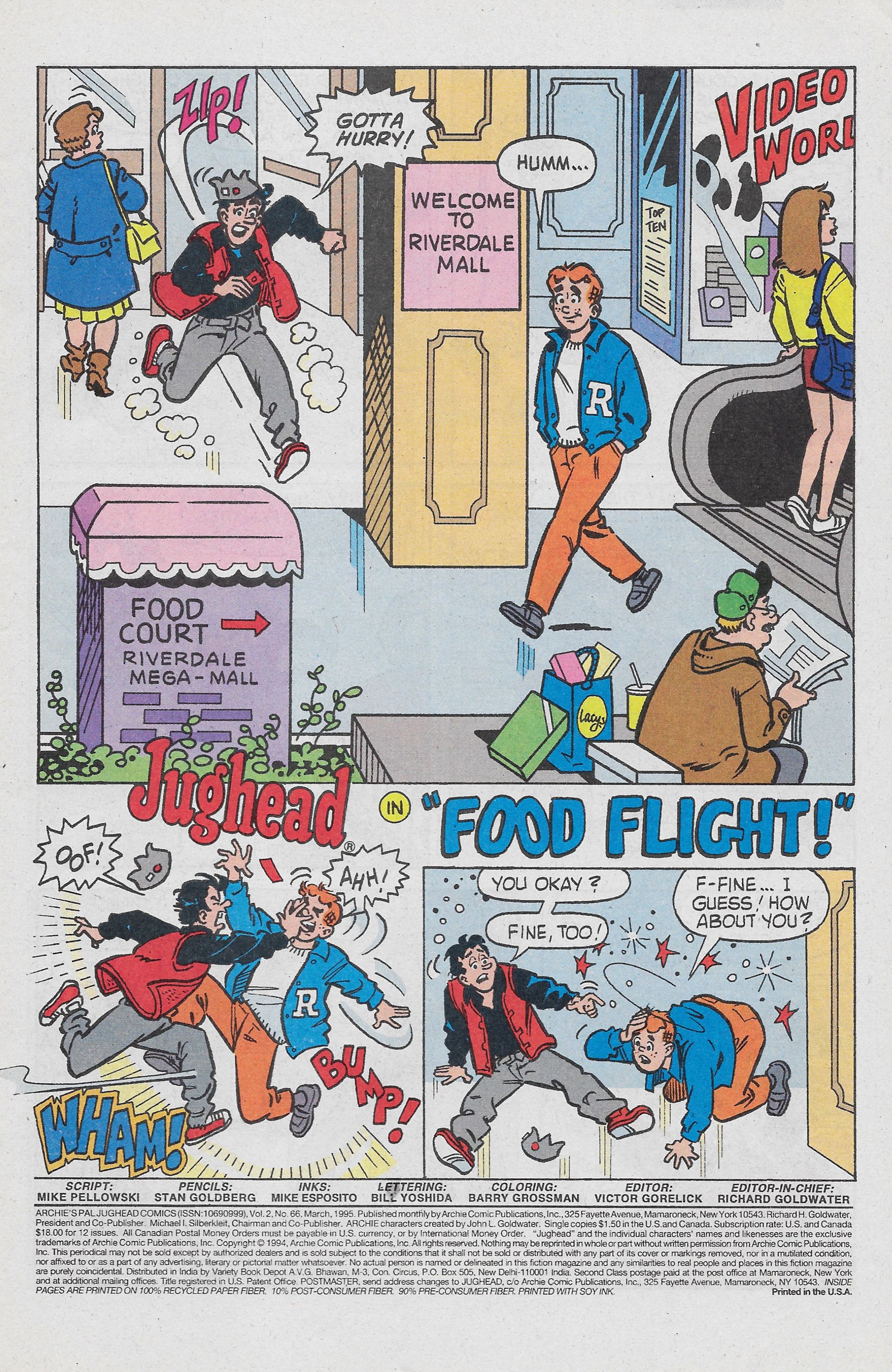 Read online Archie's Pal Jughead Comics comic -  Issue #66 - 3