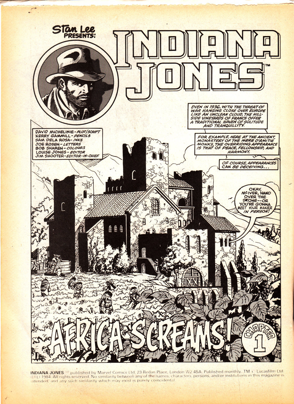 Read online Indiana Jones comic -  Issue #4 - 4