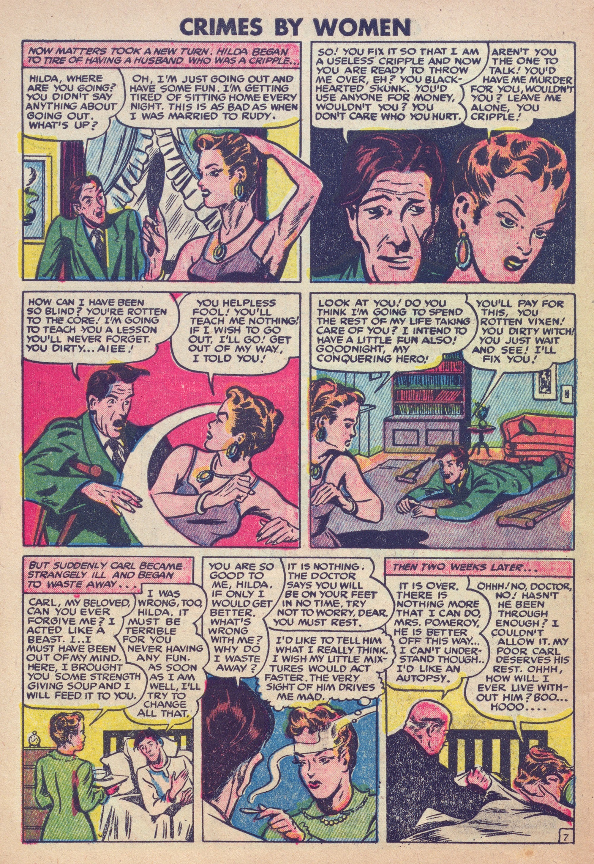 Read online Crimes By Women comic -  Issue #7 - 30