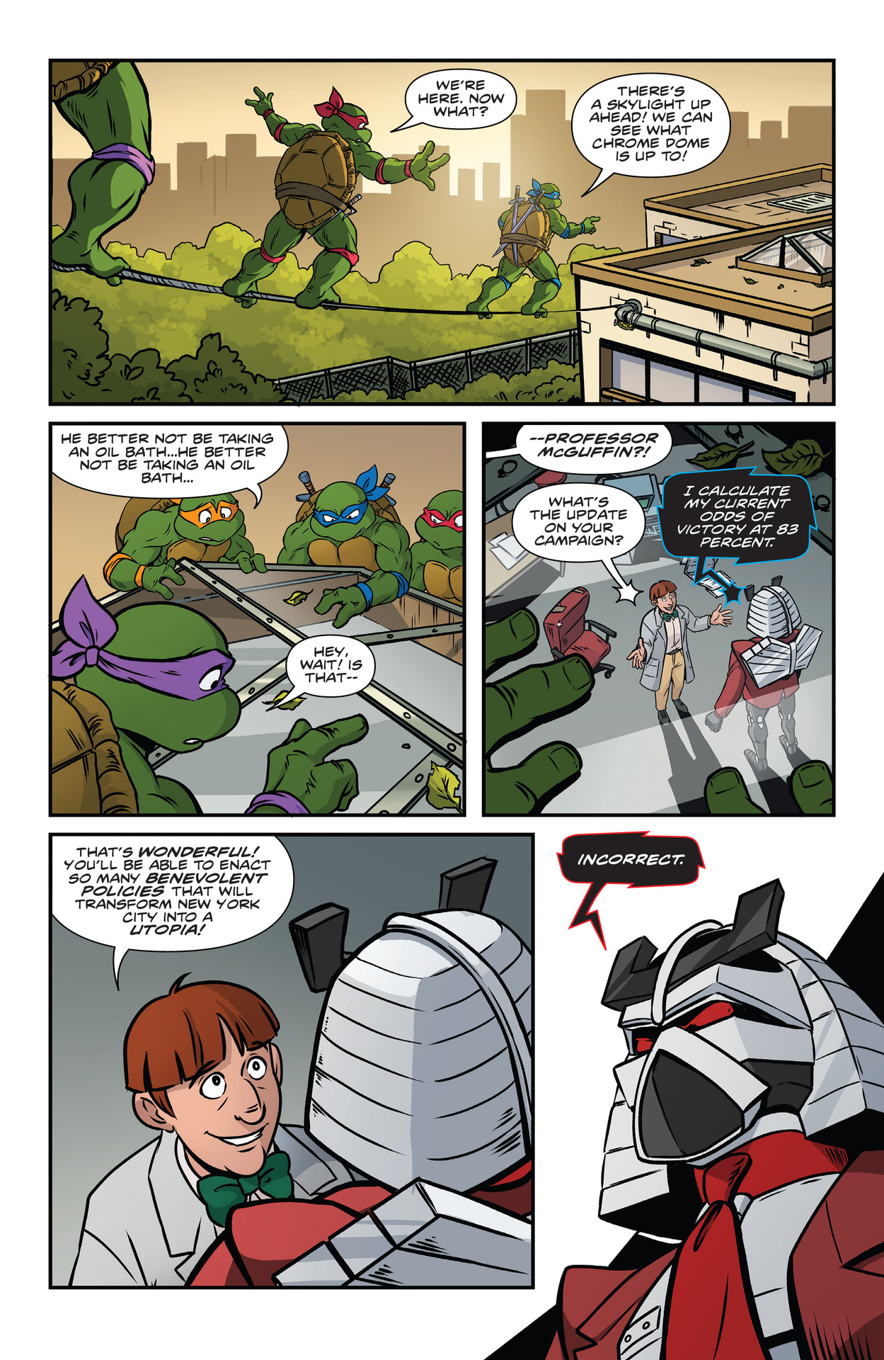 Read online Teenage Mutant Ninja Turtles: Saturday Morning Adventures Continued comic -  Issue #6 - 9
