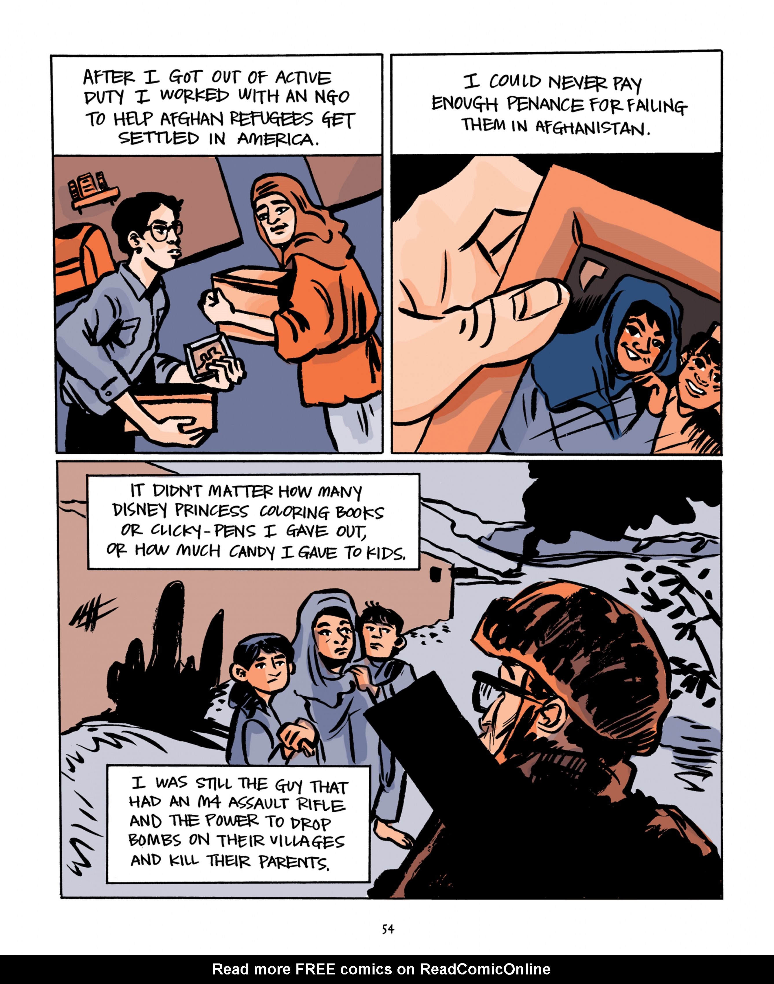 Read online Invisible Wounds: Graphic Journalism by Jess Ruliffson comic -  Issue # TPB (Part 1) - 61