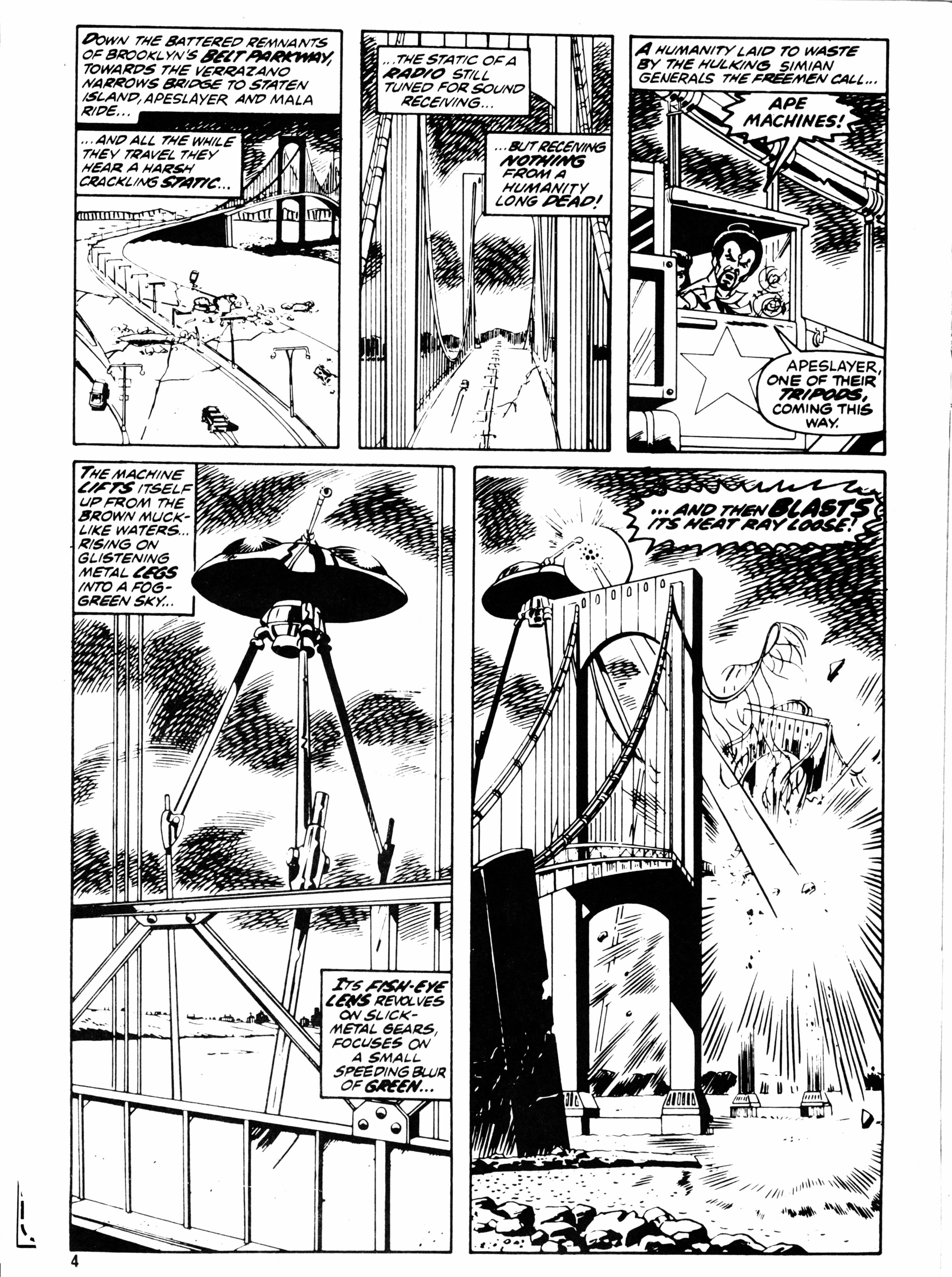 Read online Planet of the Apes (1974) comic -  Issue #28 - 4