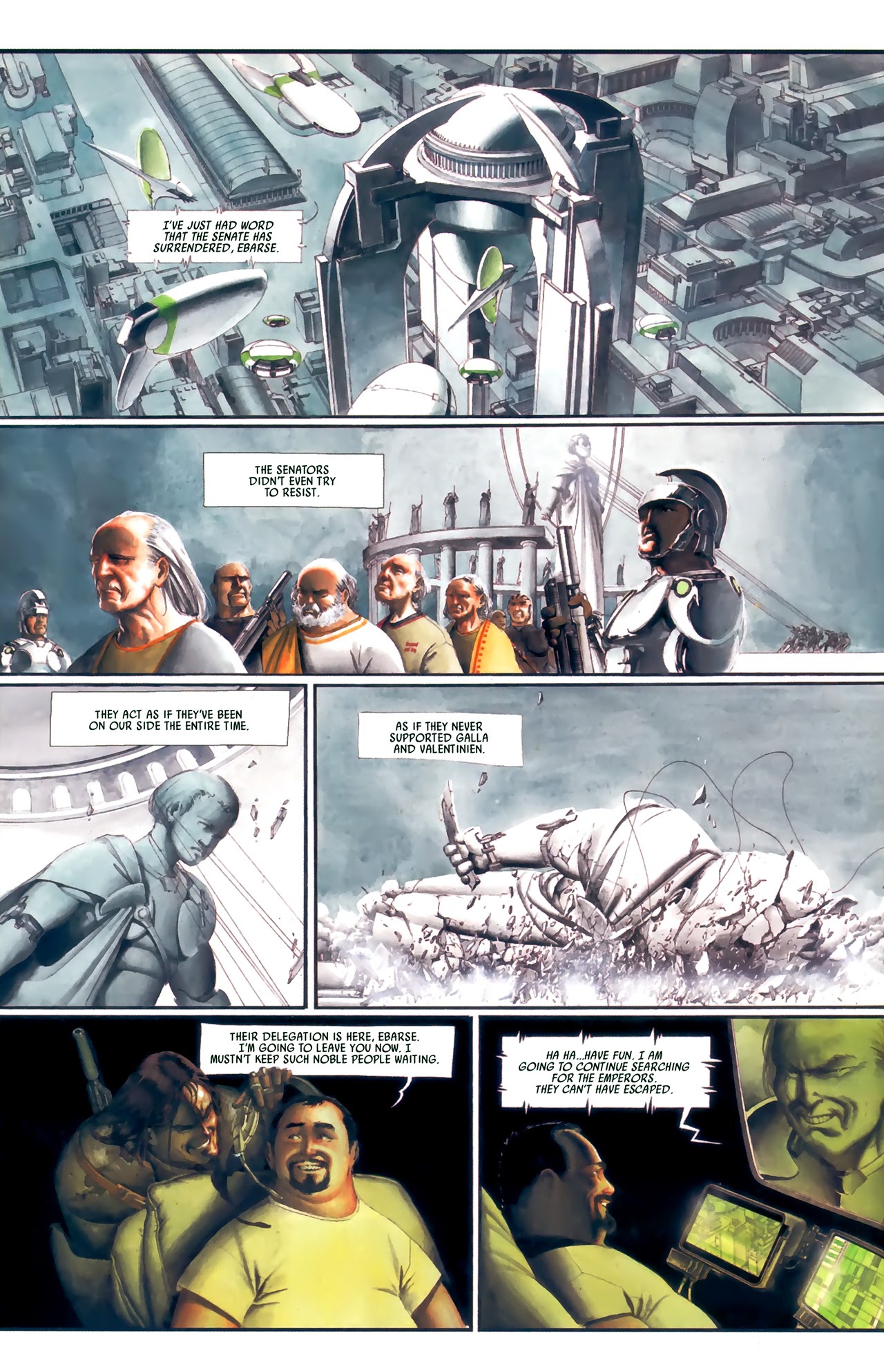 Read online Scourge Of The Gods: The Fall comic -  Issue #2 - 26