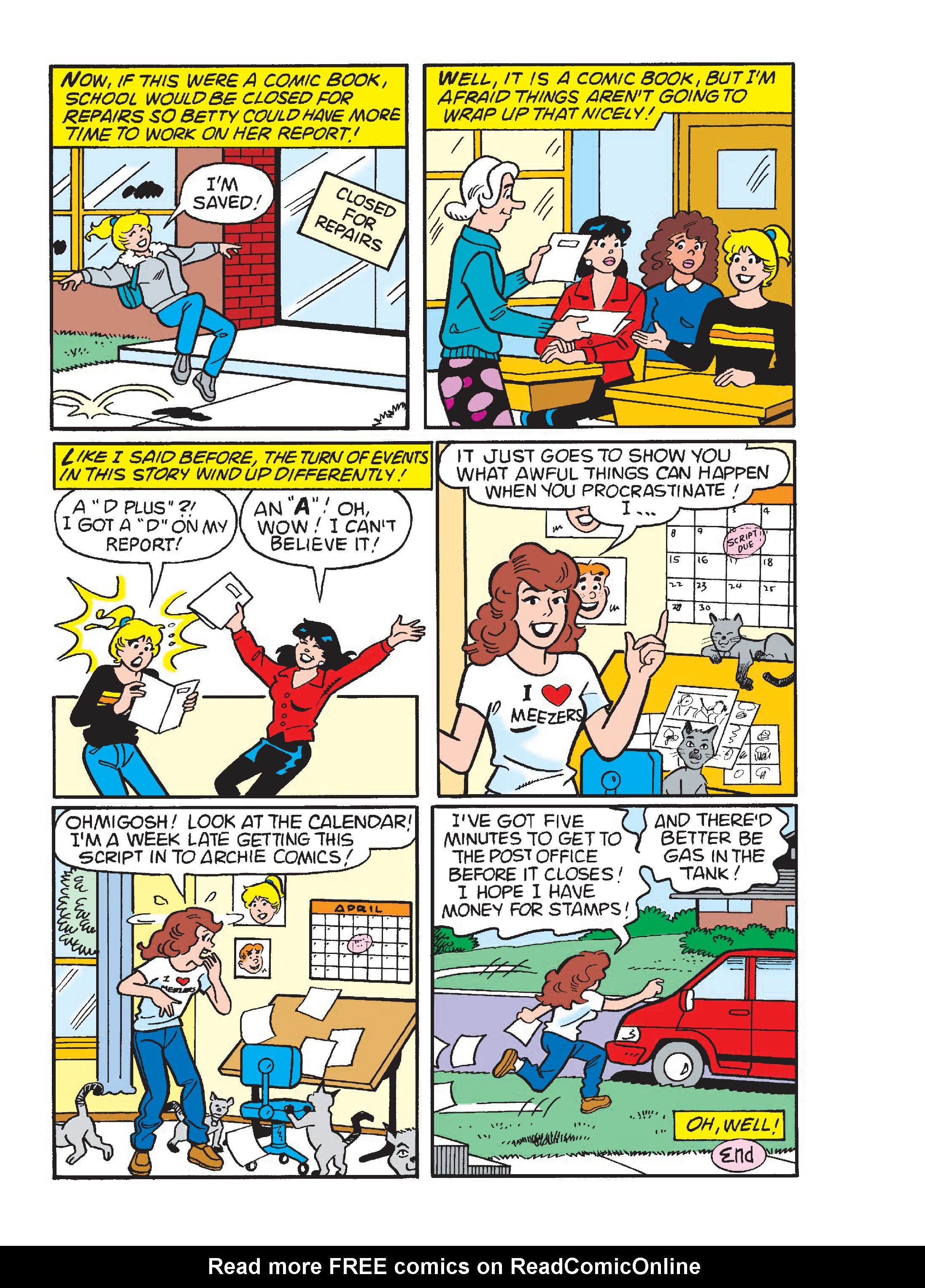 Read online Betty & Veronica Friends Double Digest comic -  Issue #262 - 117
