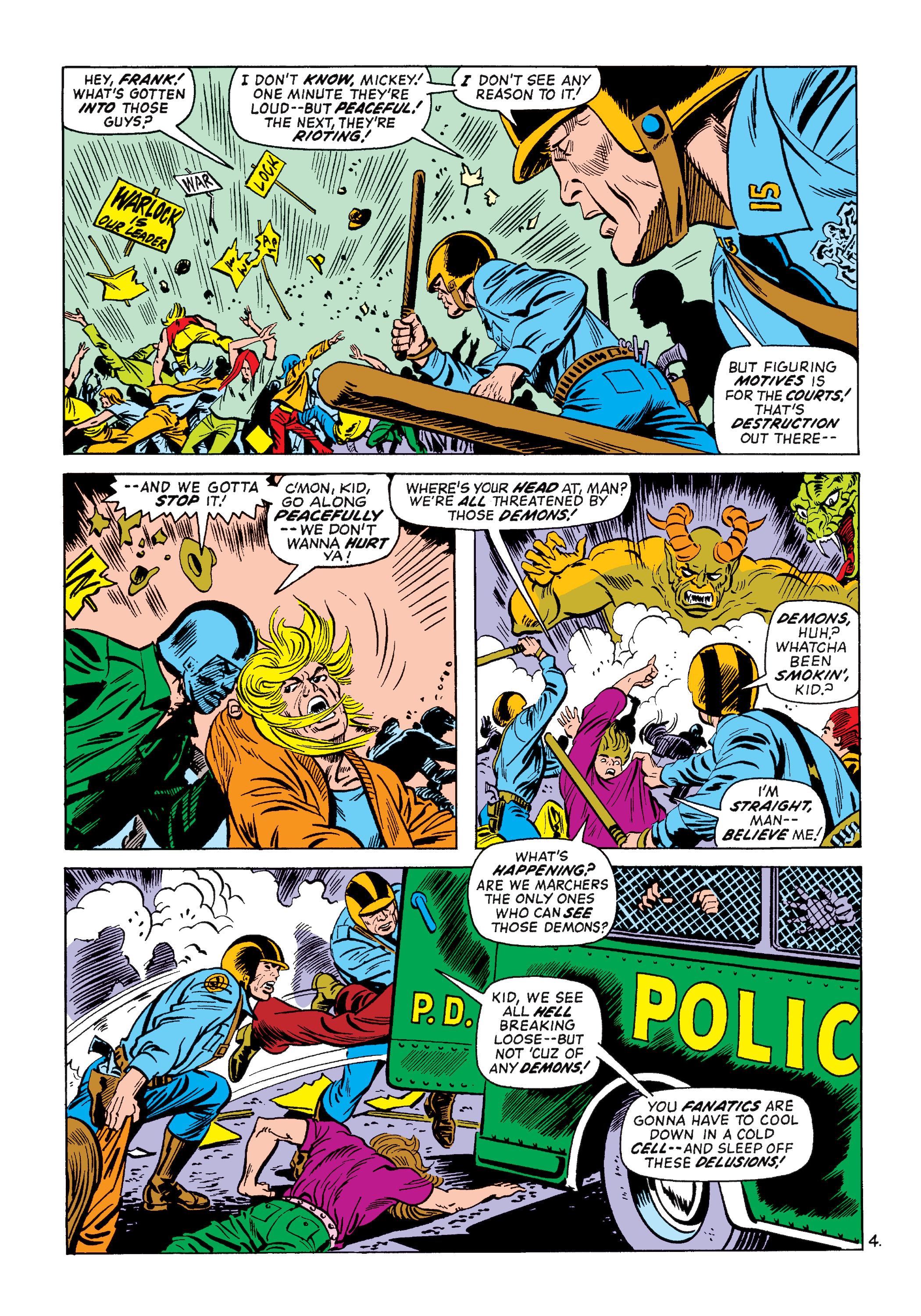 Read online Marvel Masterworks: Warlock comic -  Issue # TPB 1 (Part 3) - 5
