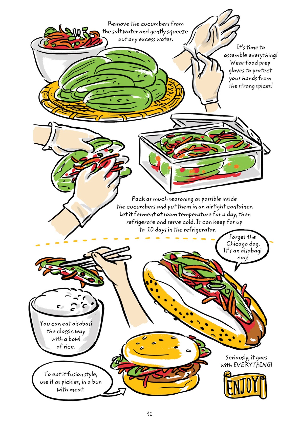 Read online Cook Korean! A Comic Book With Recipes comic -  Issue # TPB (Part 1) - 30