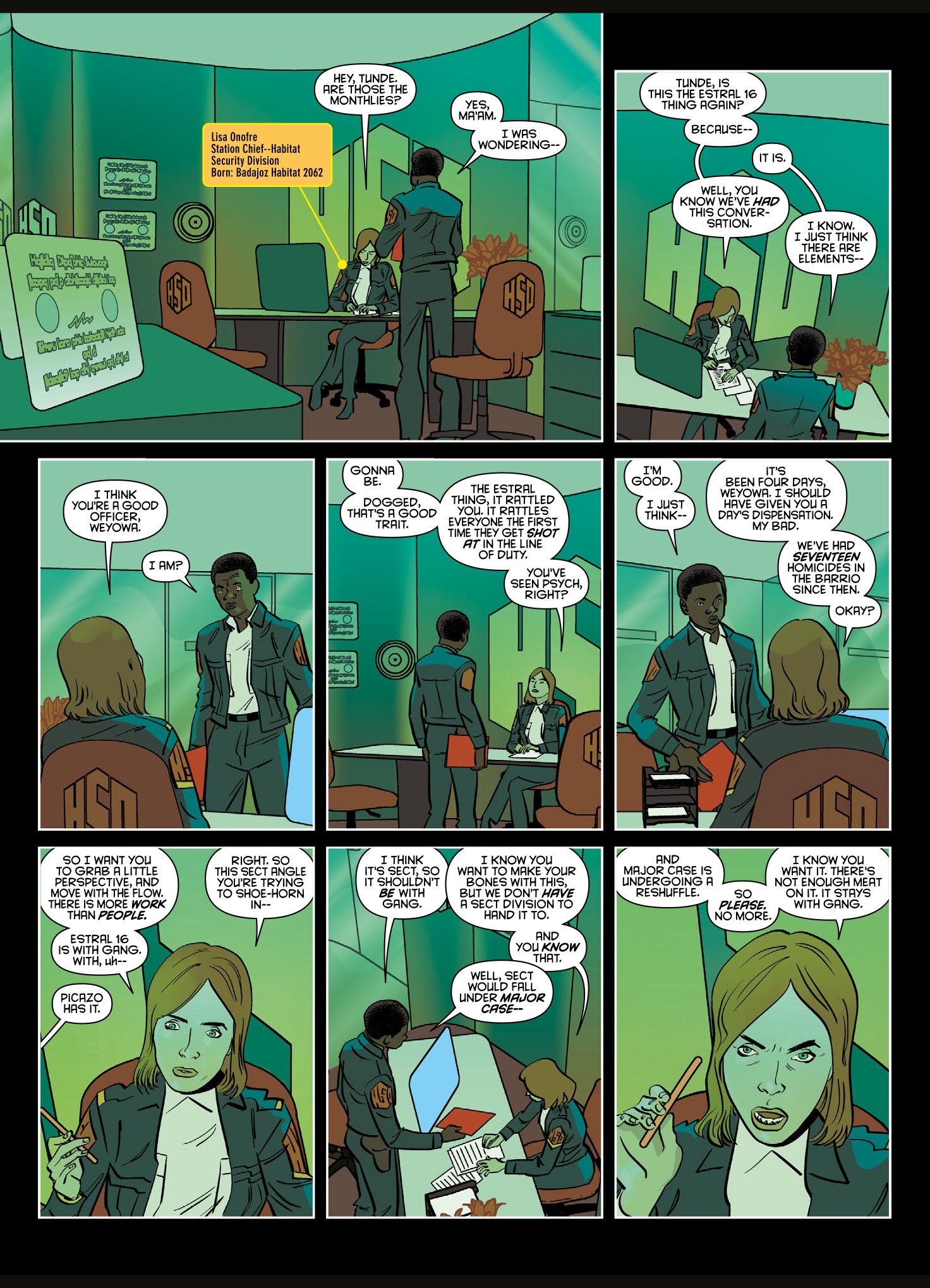 Read online Brink comic -  Issue # TPB 4 - 10