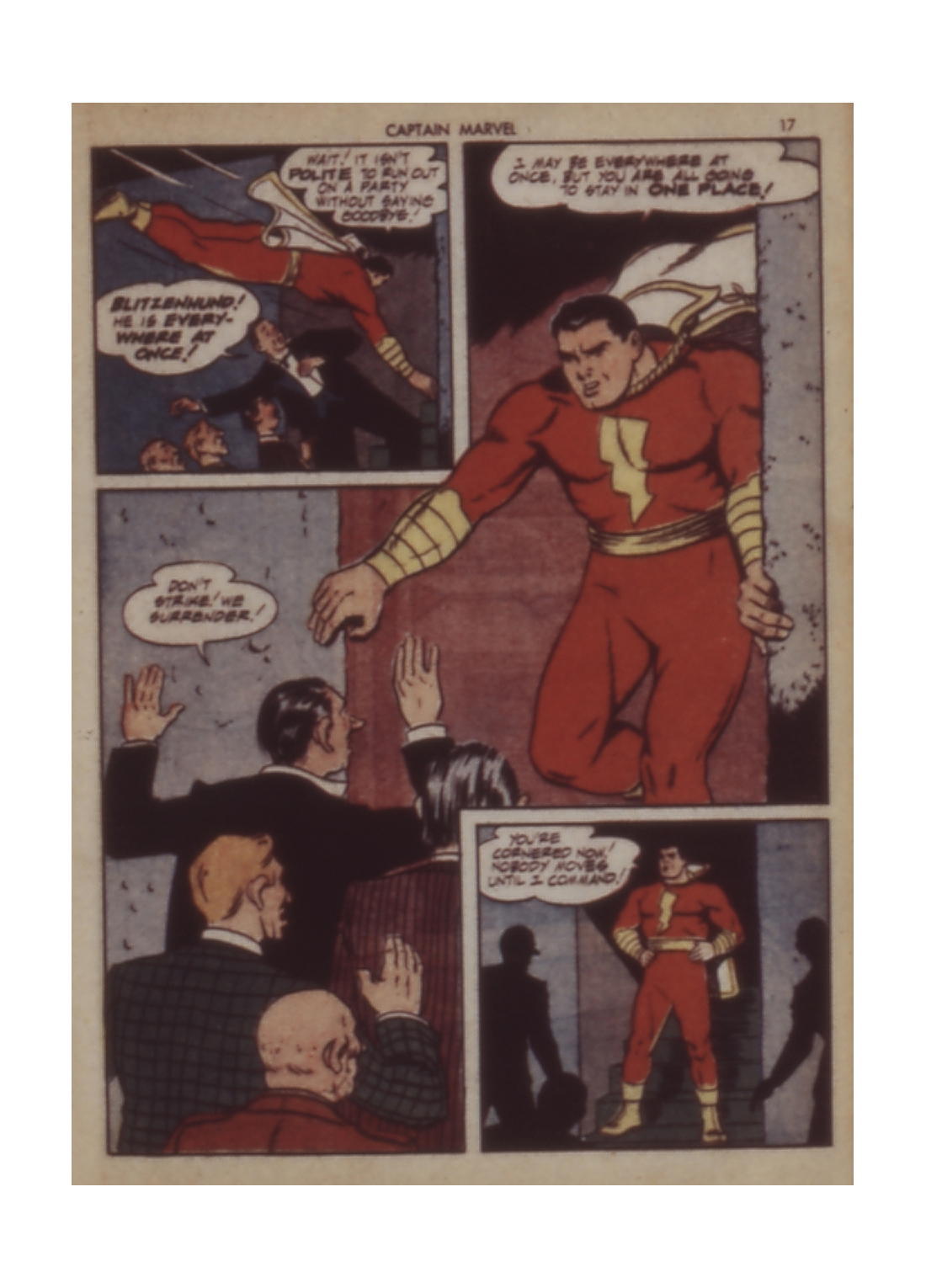 Read online Captain Marvel Adventures comic -  Issue #12 - 17