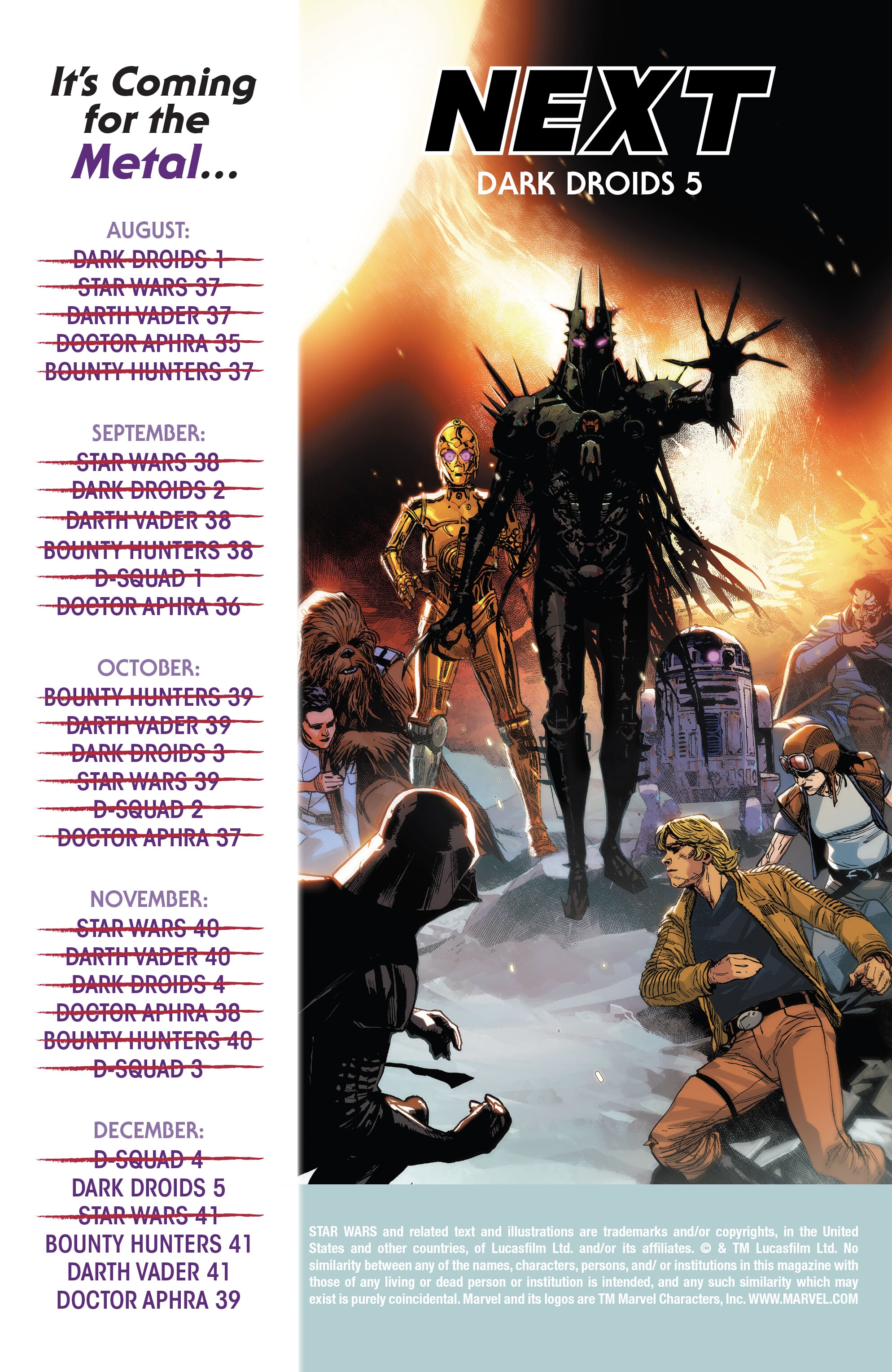 Read online Star Wars: Dark Droids - D-Squad comic -  Issue #4 - 23