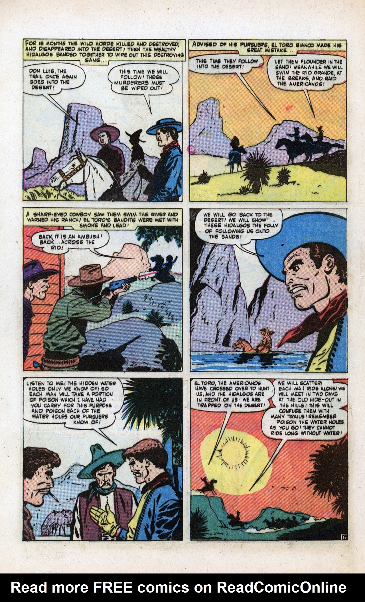 Read online Western Thrillers (1954) comic -  Issue #2 - 8