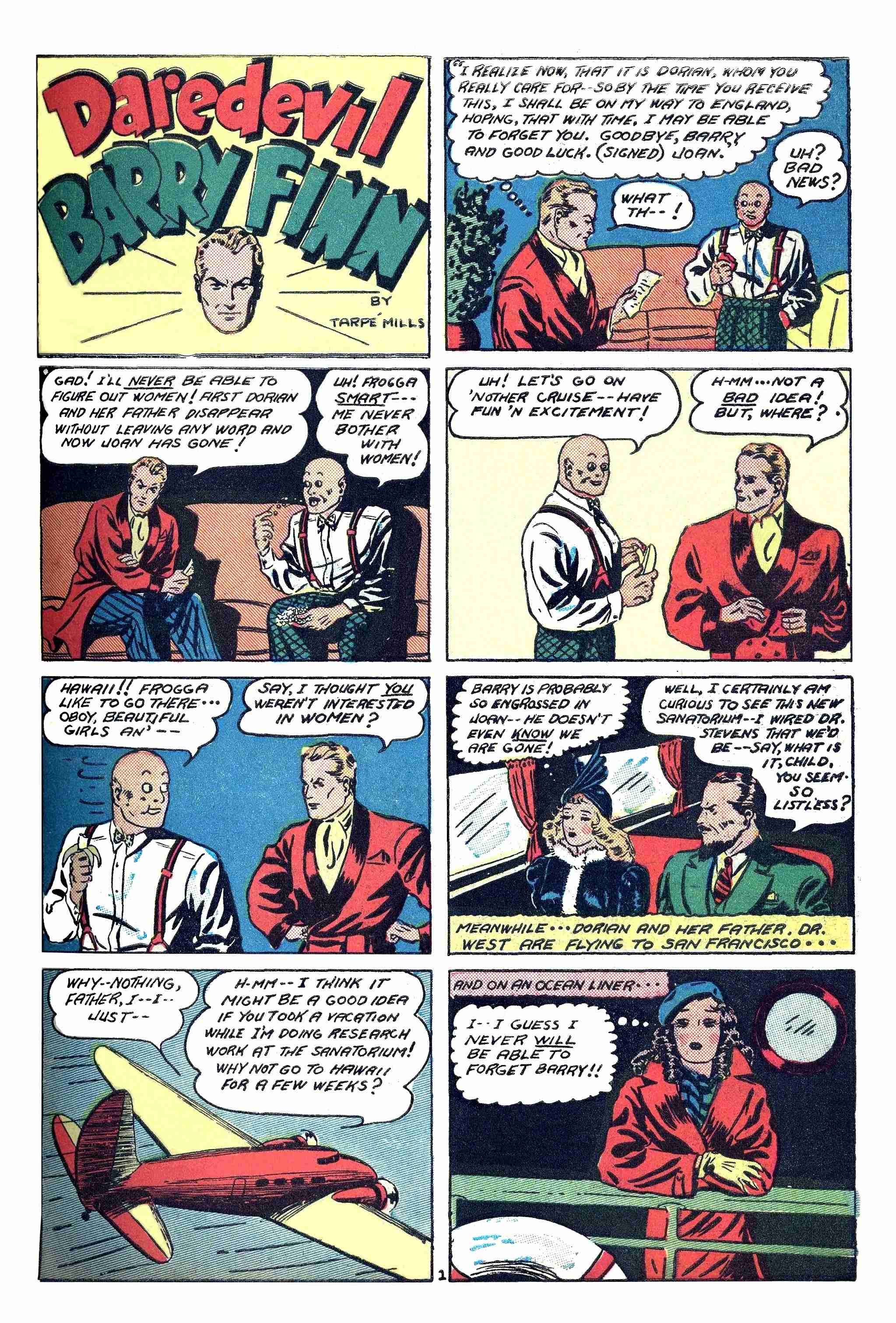 Read online Amazing Mystery Funnies comic -  Issue #16 - 11