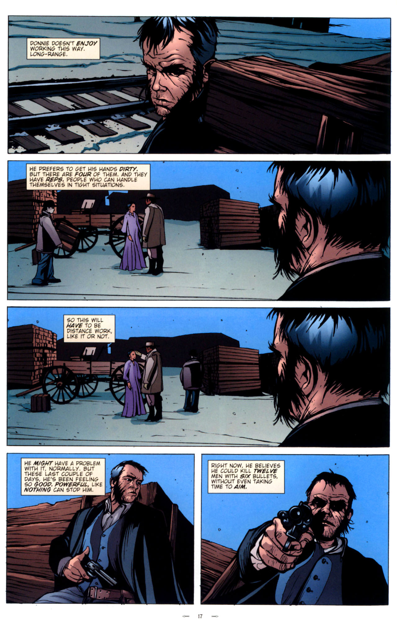 Read online Desperadoes: Banners of Gold comic -  Issue #4 - 19