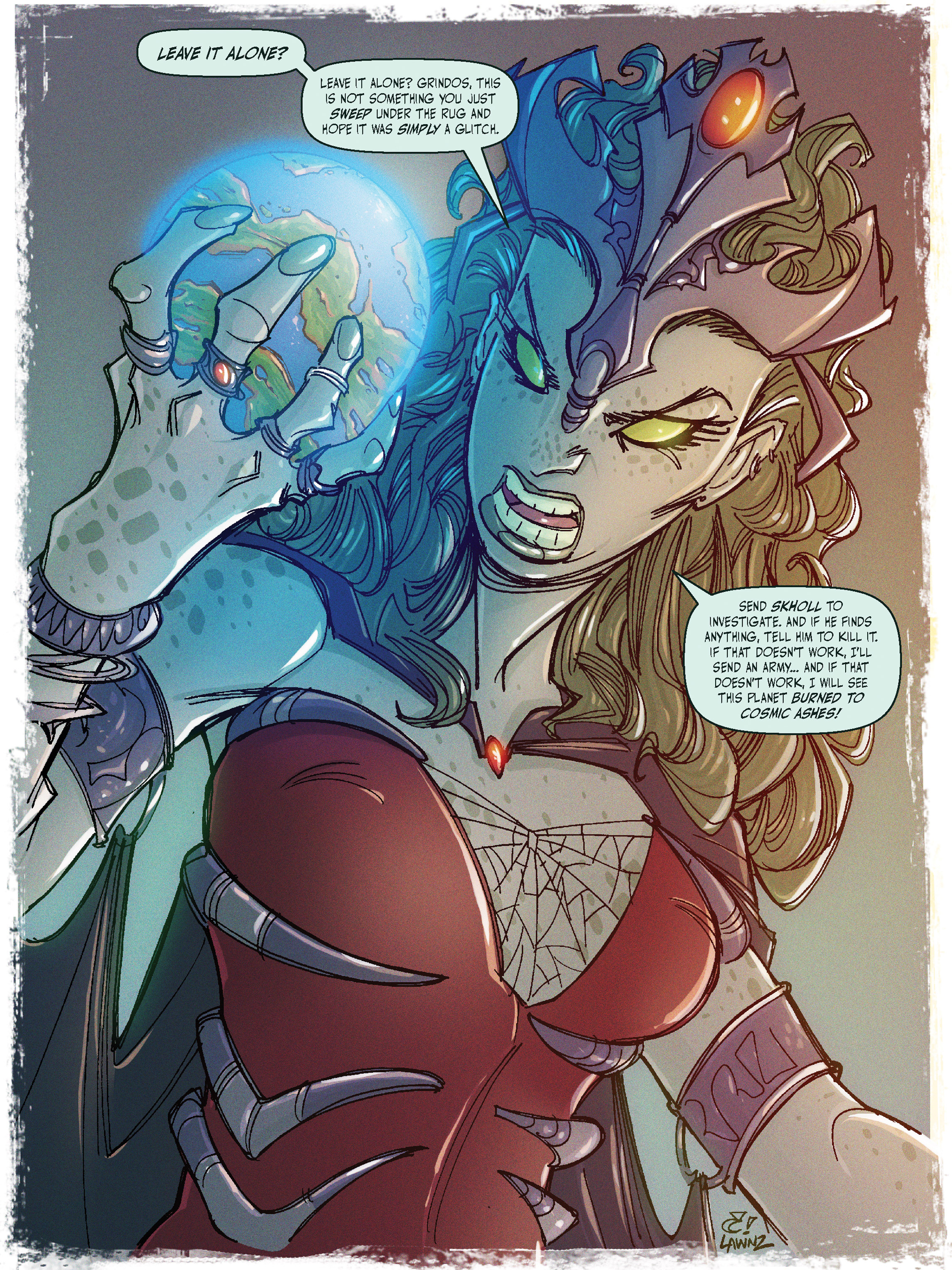Read online Kyrra: Alien Jungle Girl comic -  Issue #2 - 12