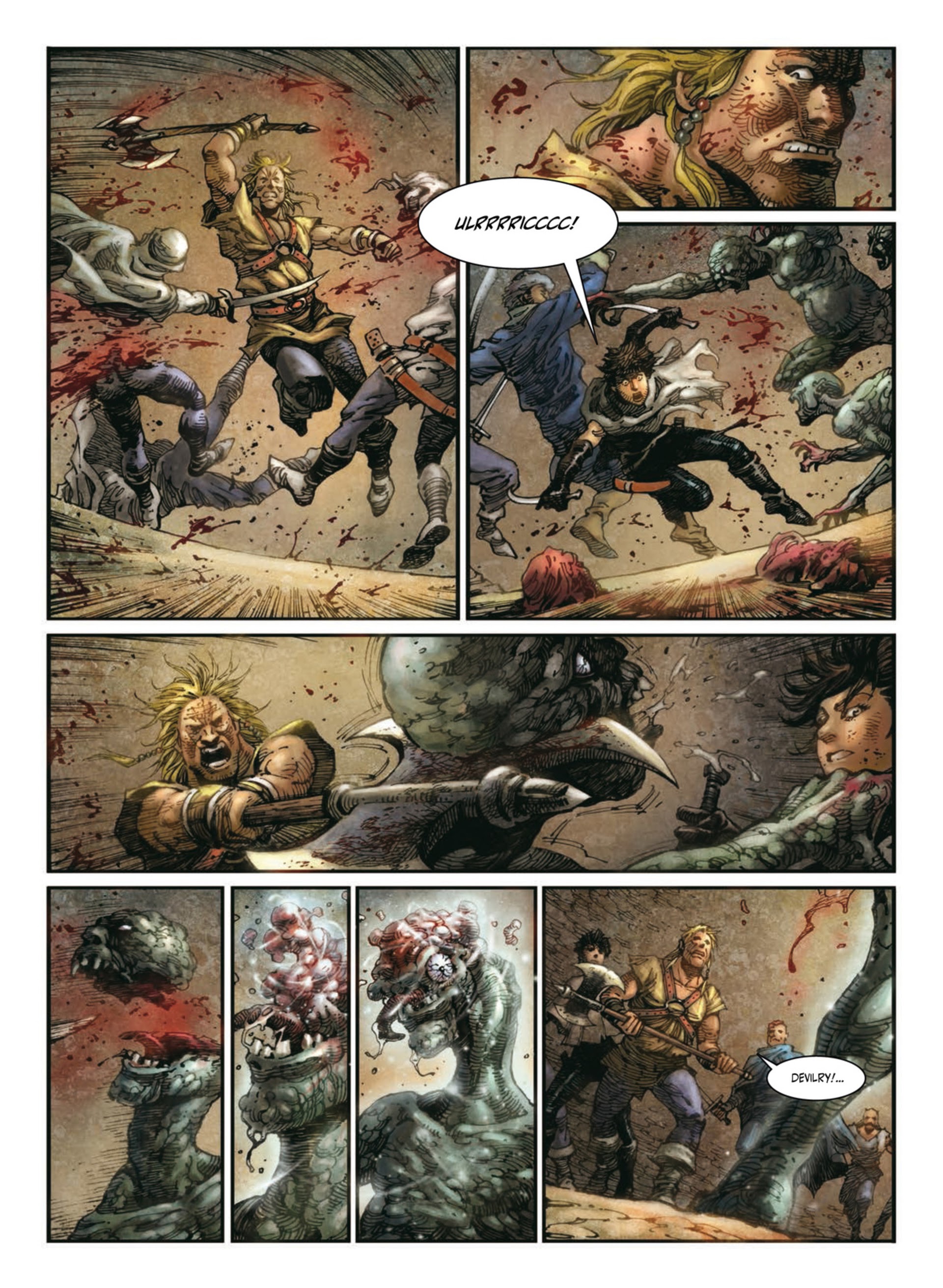 Read online Crusades comic -  Issue #1 - 132