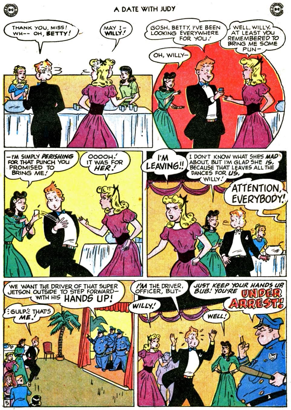 Read online A Date with Judy comic -  Issue #10 - 39
