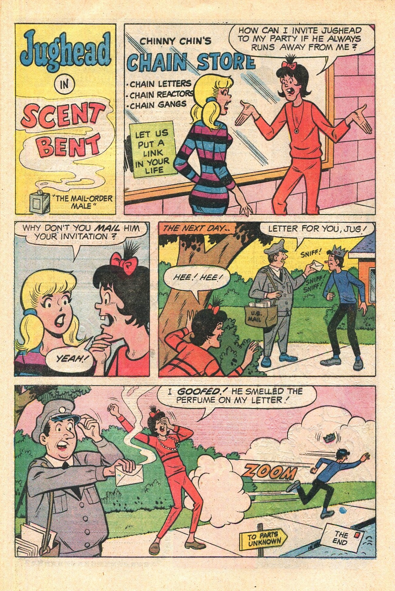 Read online Jughead's Jokes comic -  Issue #37 - 20