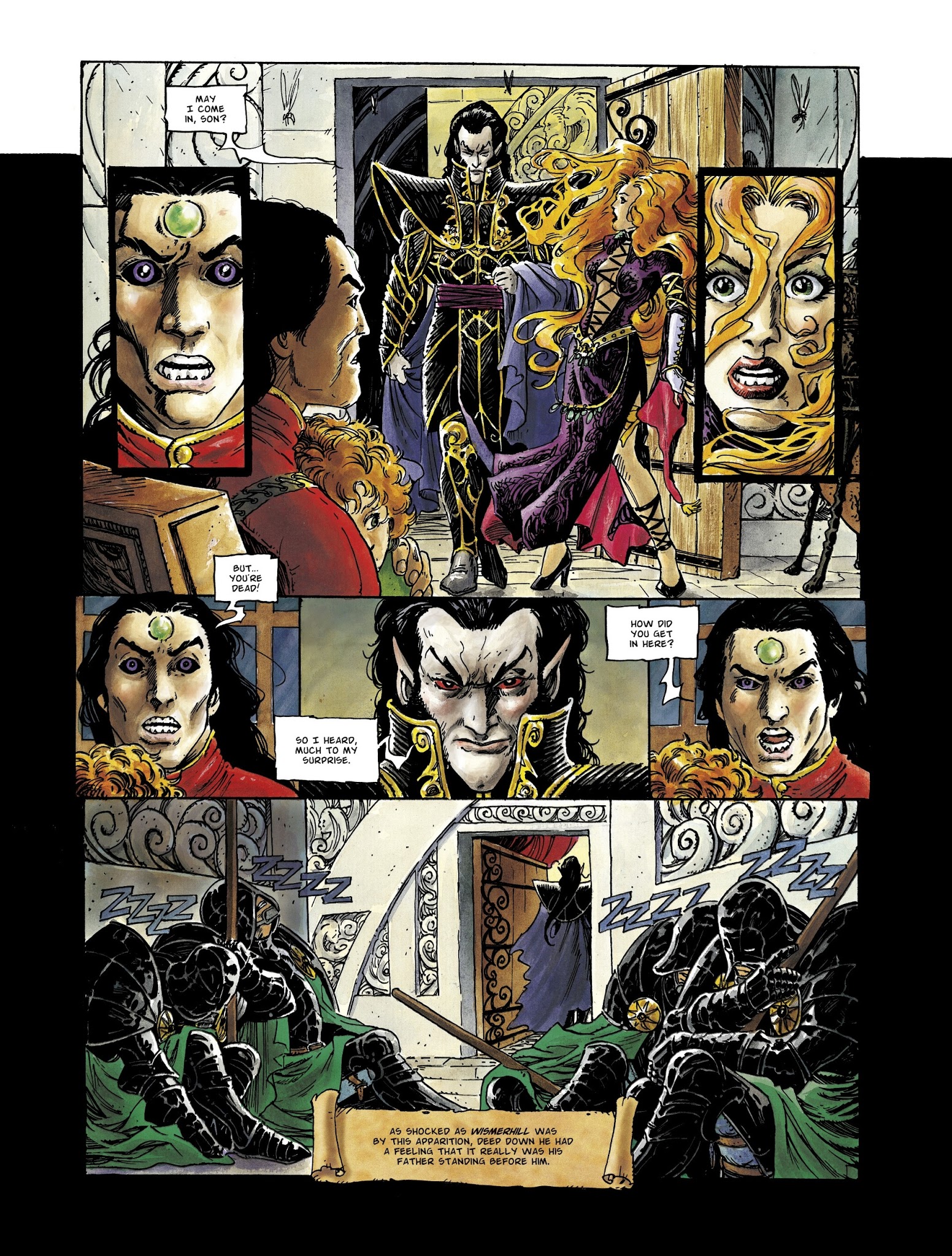 Read online The Black Moon Chronicles comic -  Issue #12 - 3