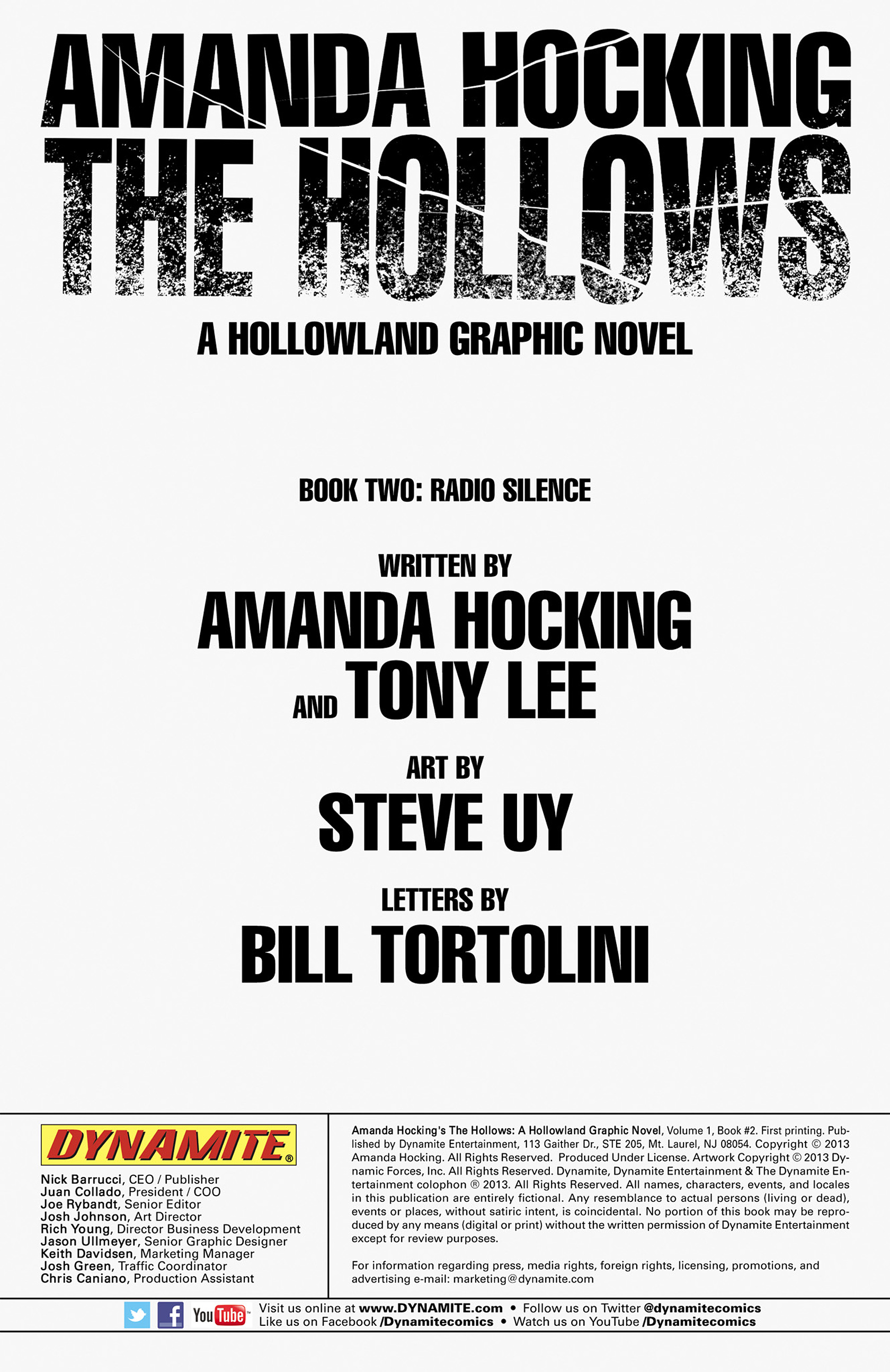 Read online Amanda Hocking's The Hollows: A Hollowland Graphic Novel comic -  Issue #2 - 2