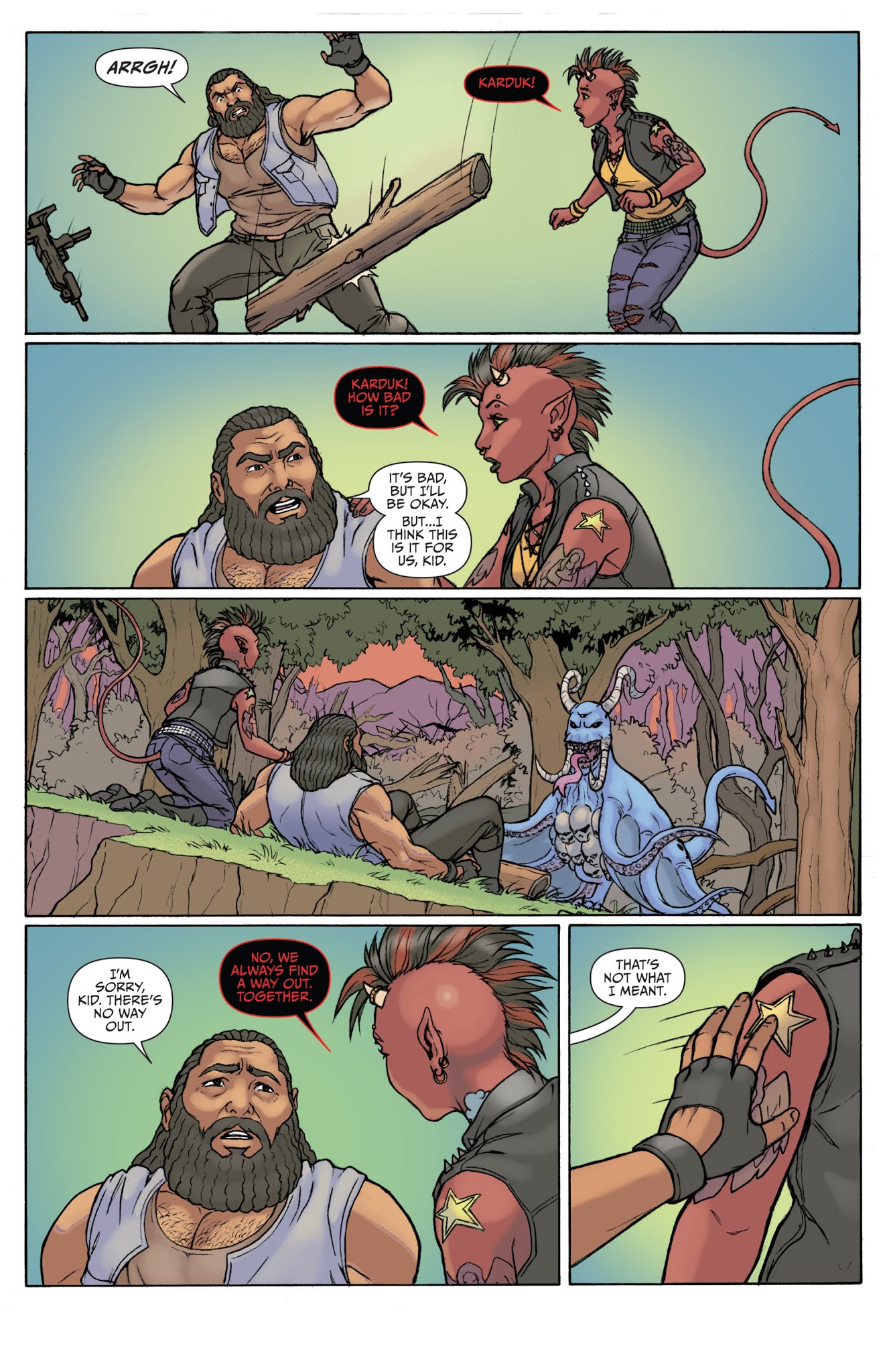 Read online Mercy Sparx Year One comic -  Issue #3 - 22
