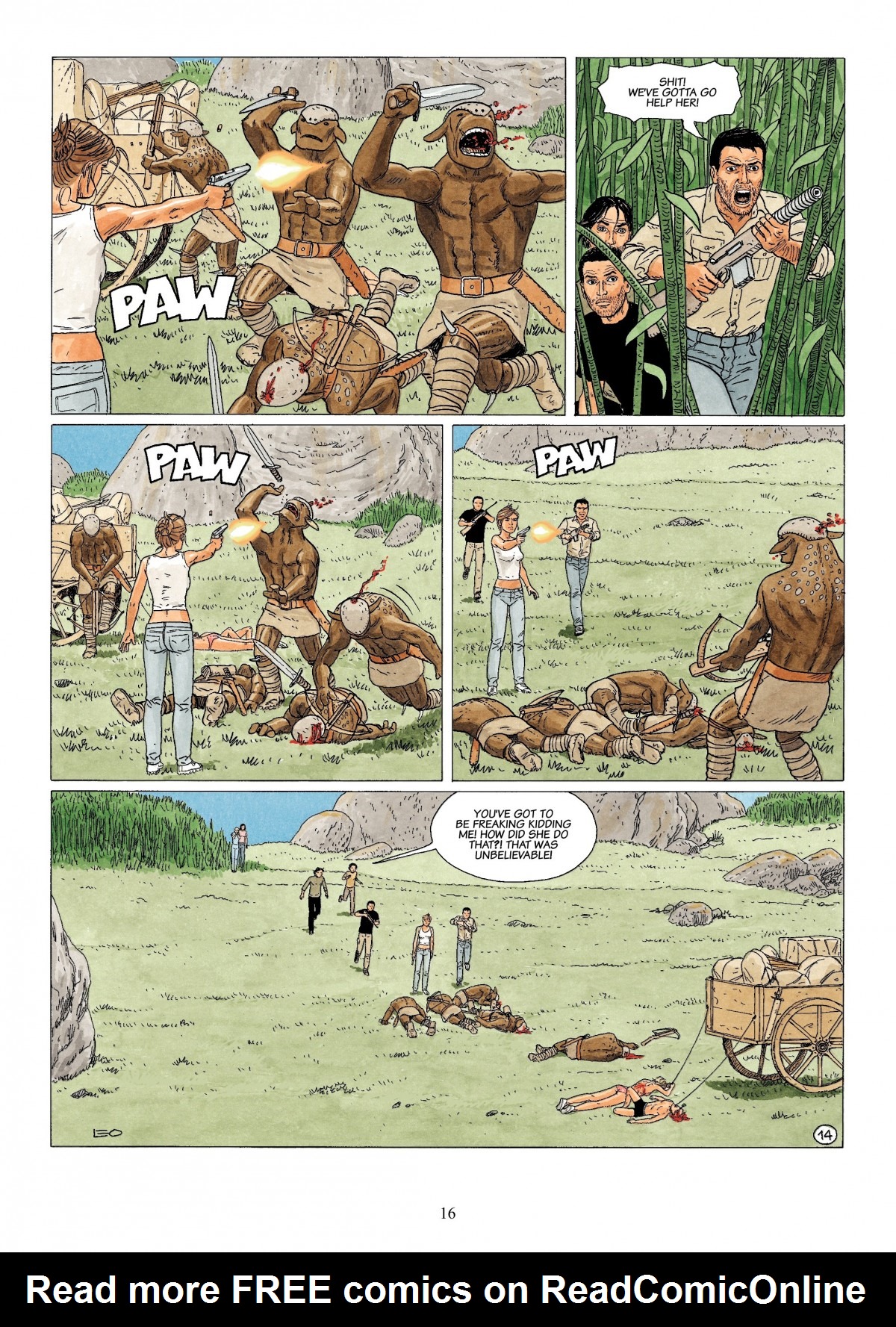 Read online The Survivors comic -  Issue #2 - 16