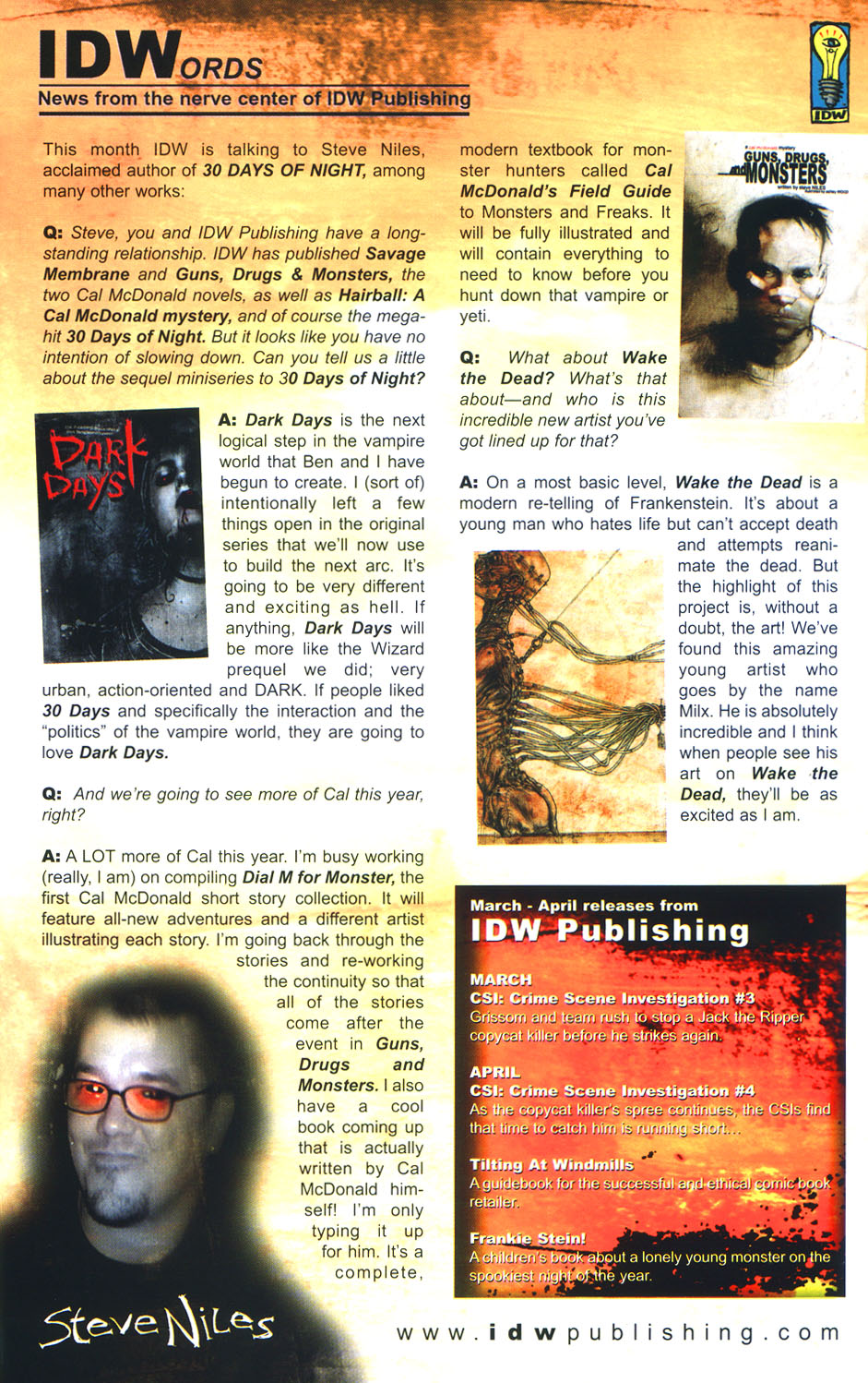 Read online CSI: Crime Scene Investigation comic -  Issue #3 - 33