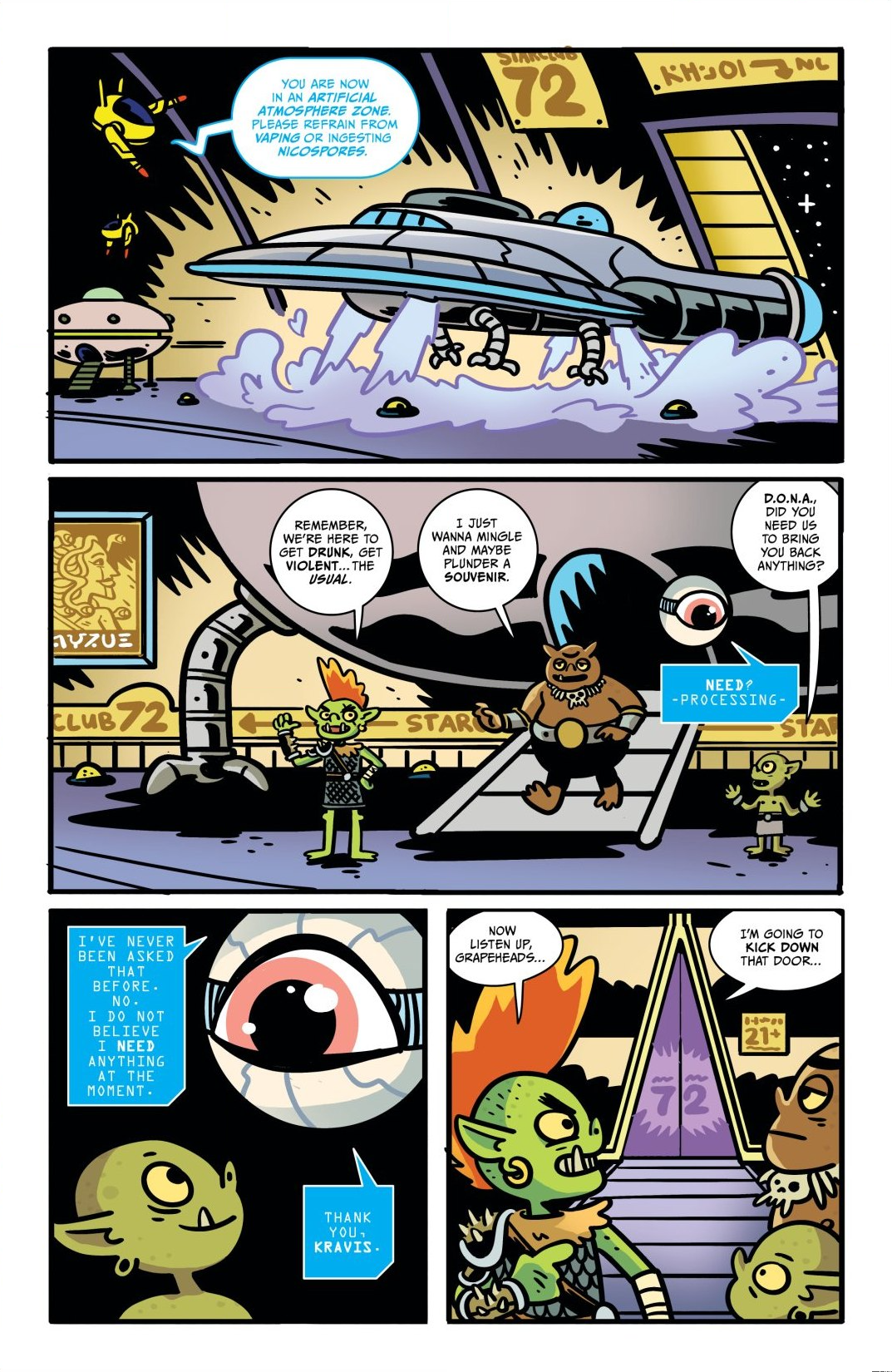 Read online Orcs in Space comic -  Issue # TPB - 30
