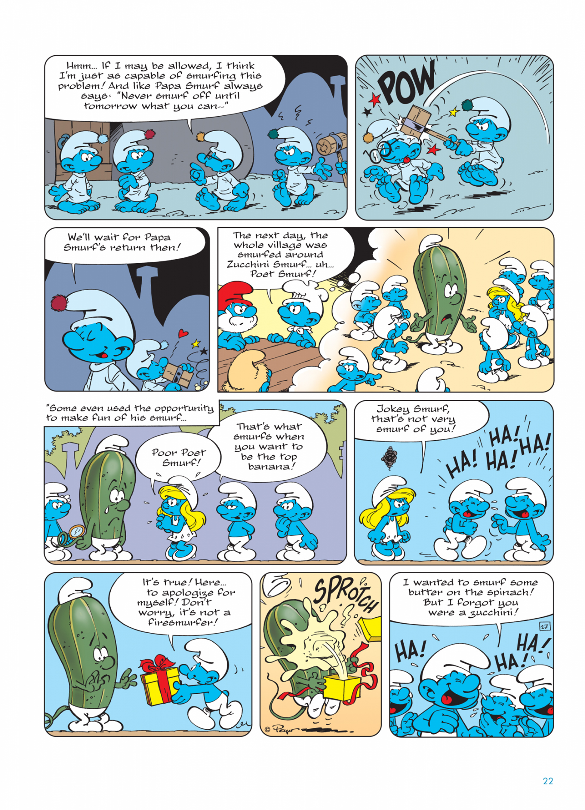 Read online The Smurfs comic -  Issue #26 - 22