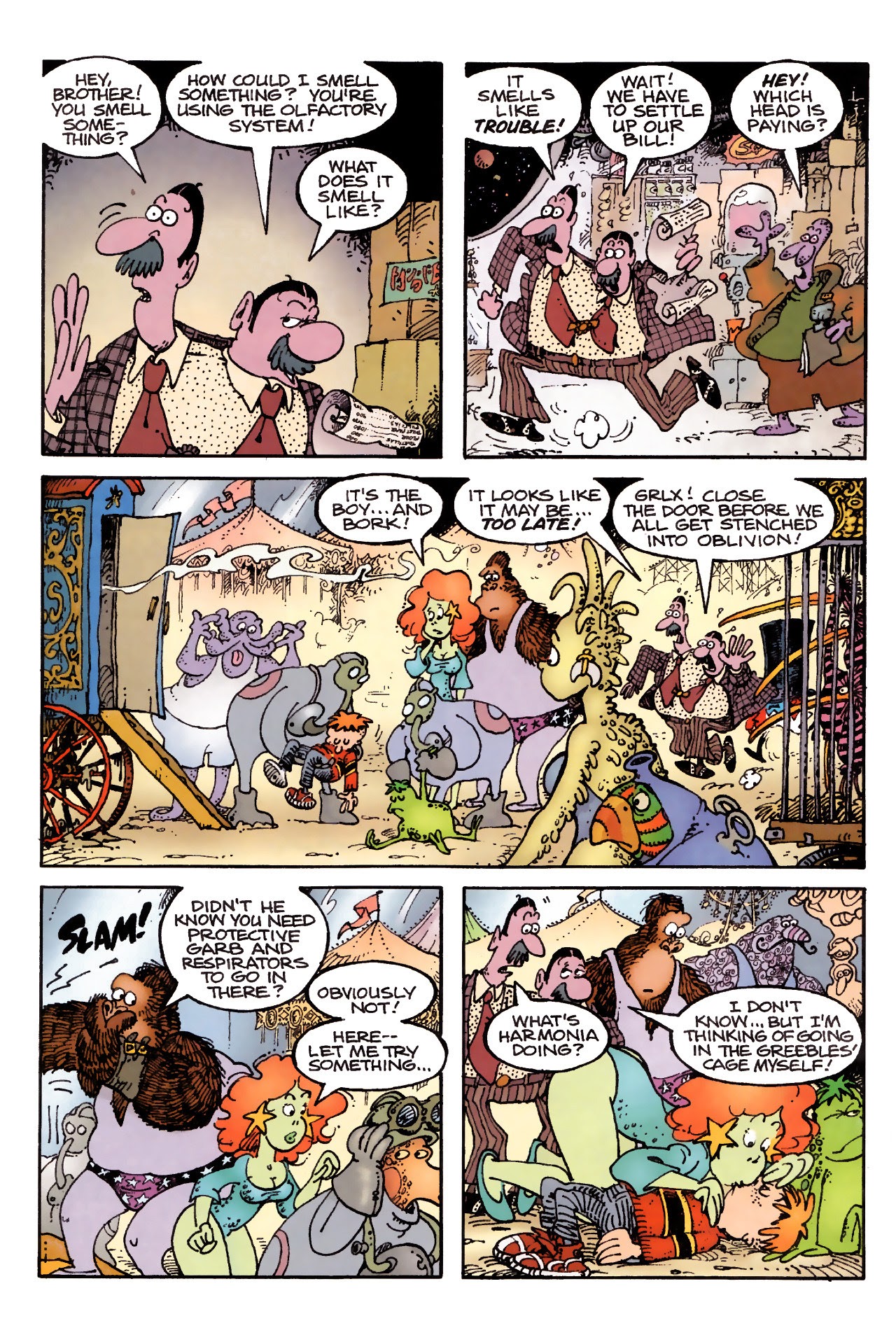 Read online Space Circus comic -  Issue #2 - 8