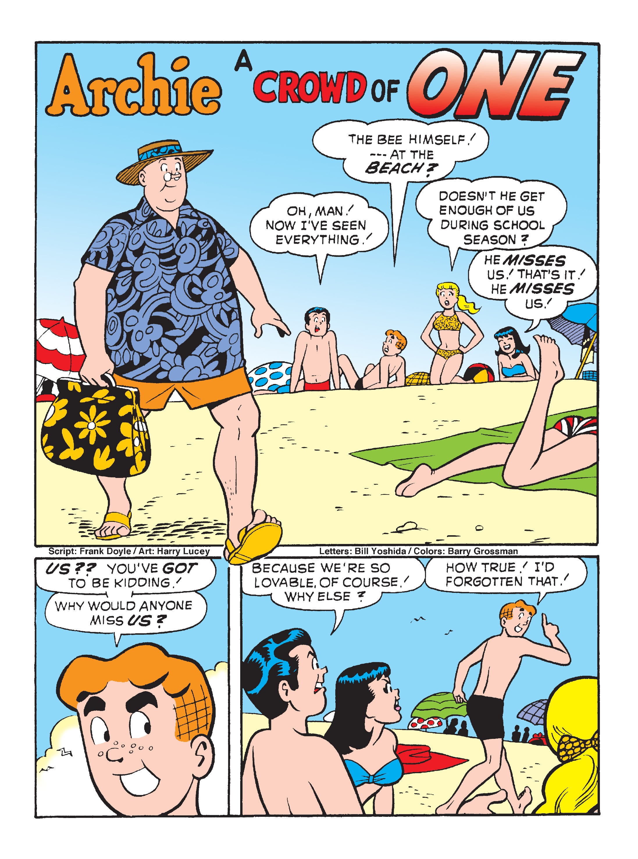 Read online Archie Comics Spectacular: Summer Daze comic -  Issue # TPB - 114