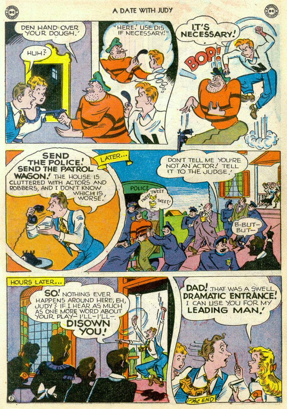Read online A Date with Judy comic -  Issue #7 - 38