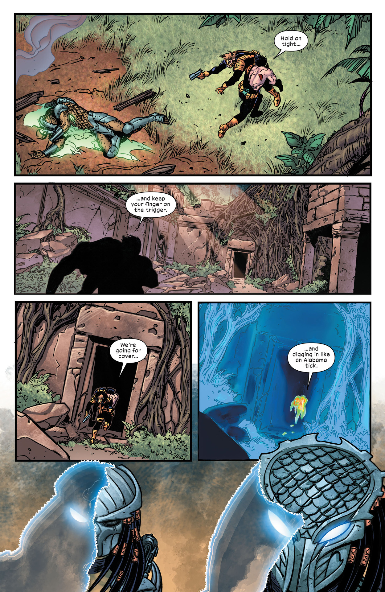 Read online Predator vs. Wolverine comic -  Issue #2 - 17