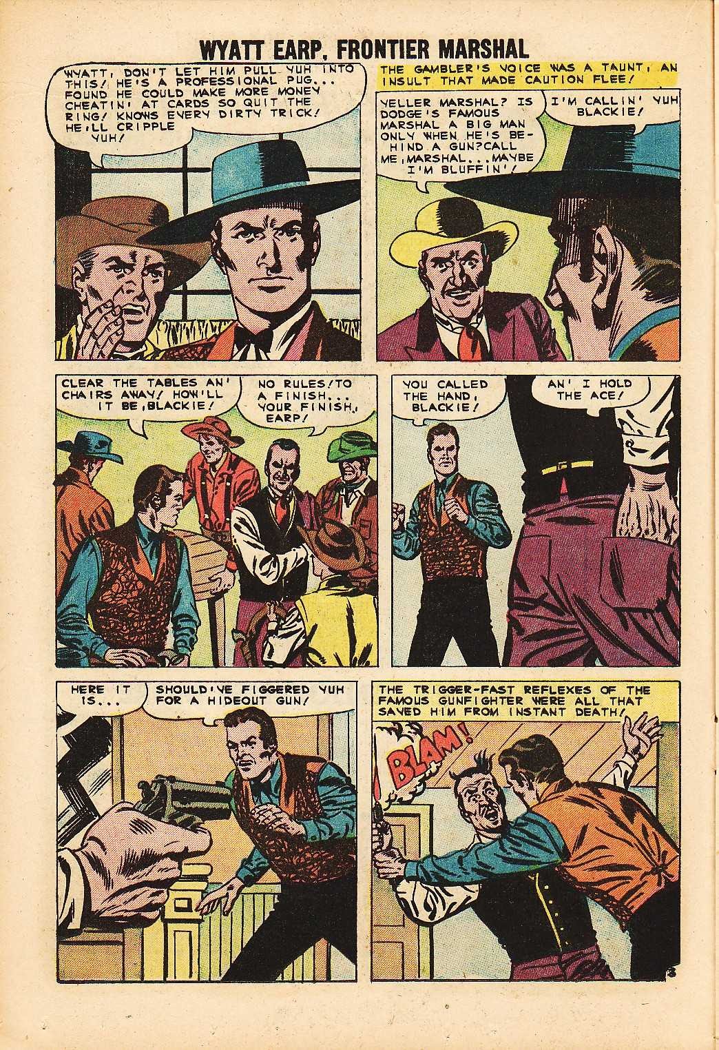 Read online Wyatt Earp Frontier Marshal comic -  Issue #35 - 16