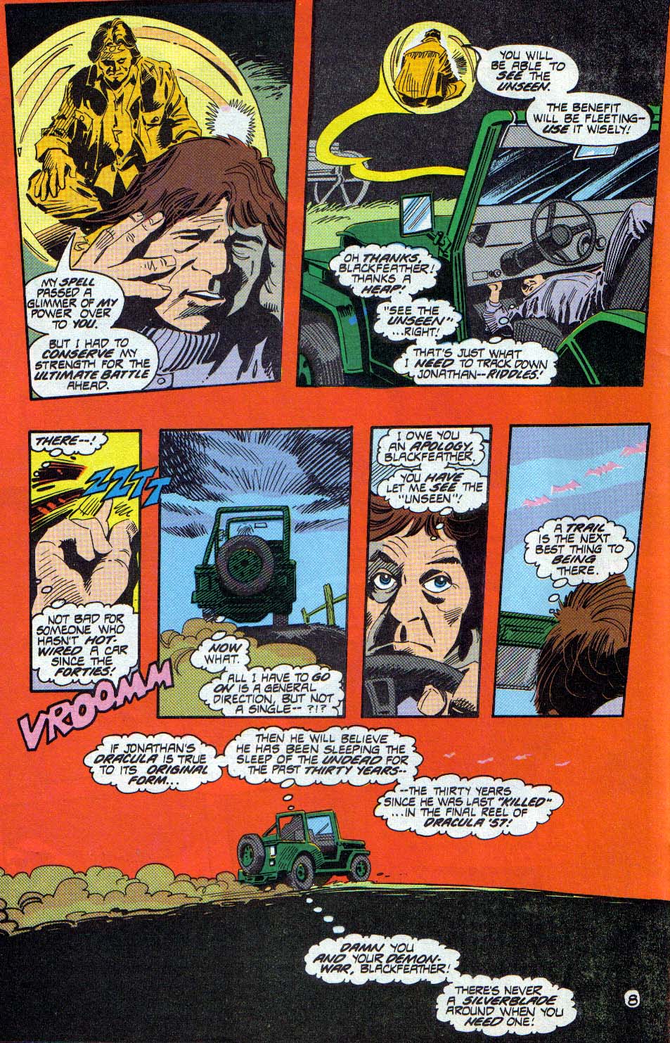 Read online Silverblade comic -  Issue #7 - 9