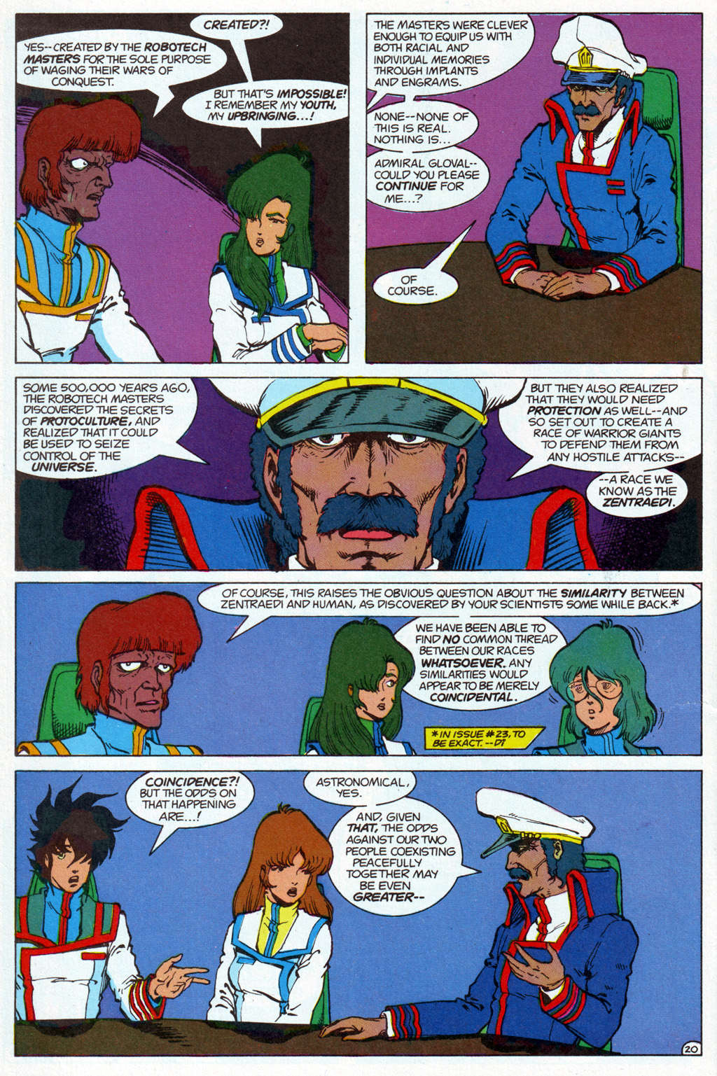 Read online Robotech The Macross Saga comic -  Issue #31 - 22