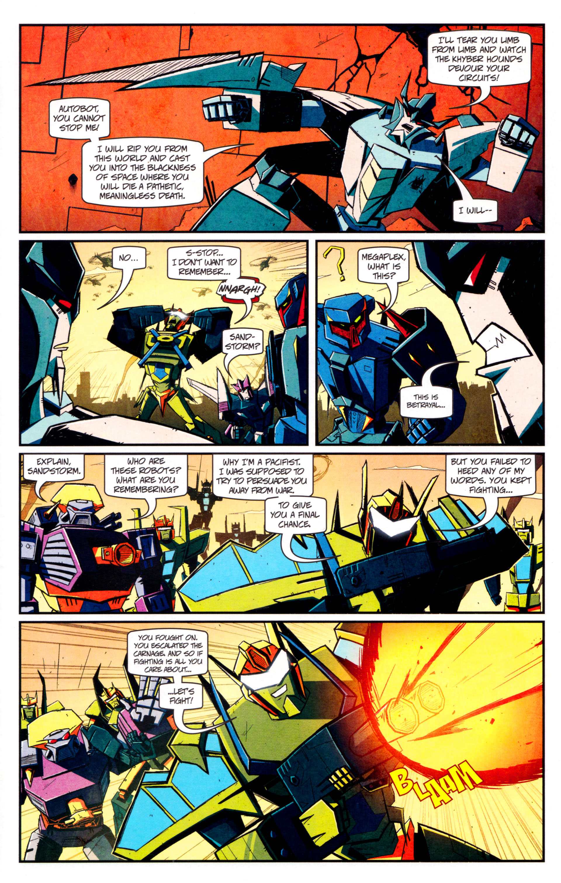 Read online Transformers: Timelines comic -  Issue #8 - 23