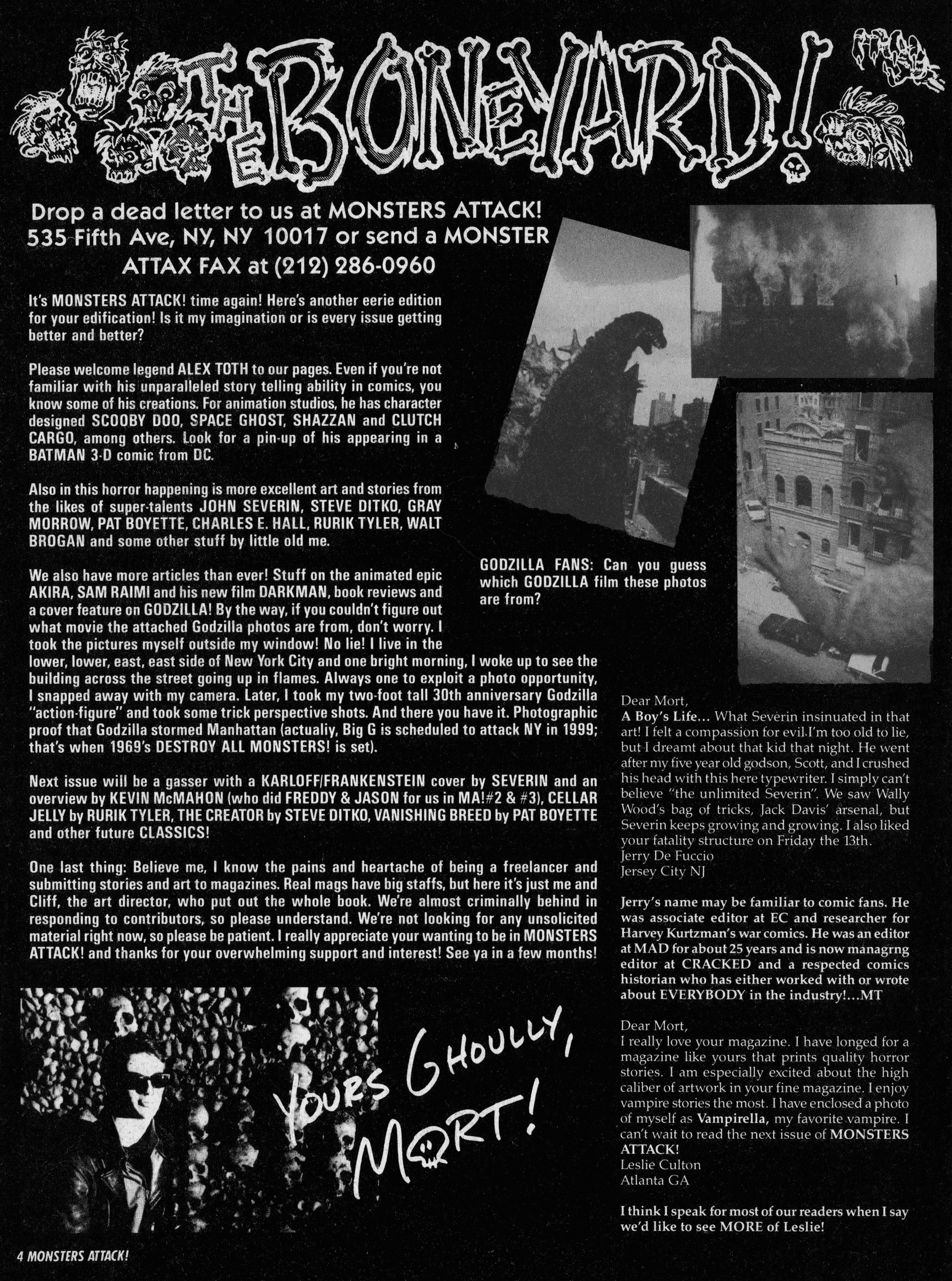 Read online Monsters Attack comic -  Issue #4 - 4