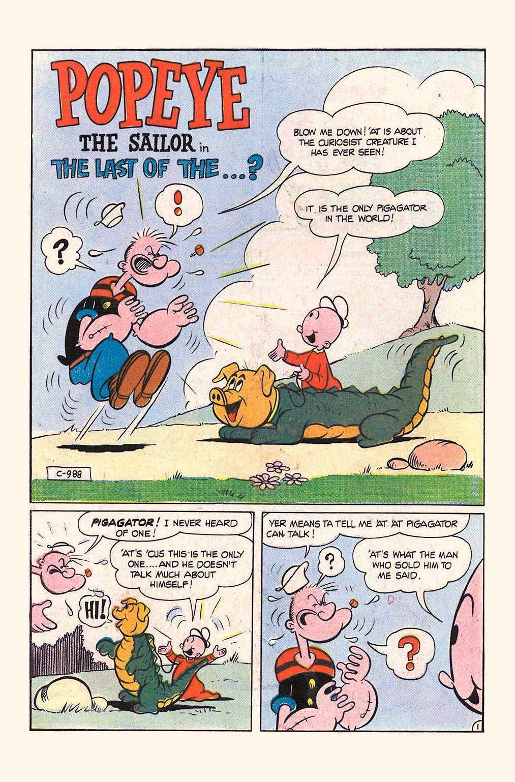 Read online Popeye (1948) comic -  Issue #104 - 10