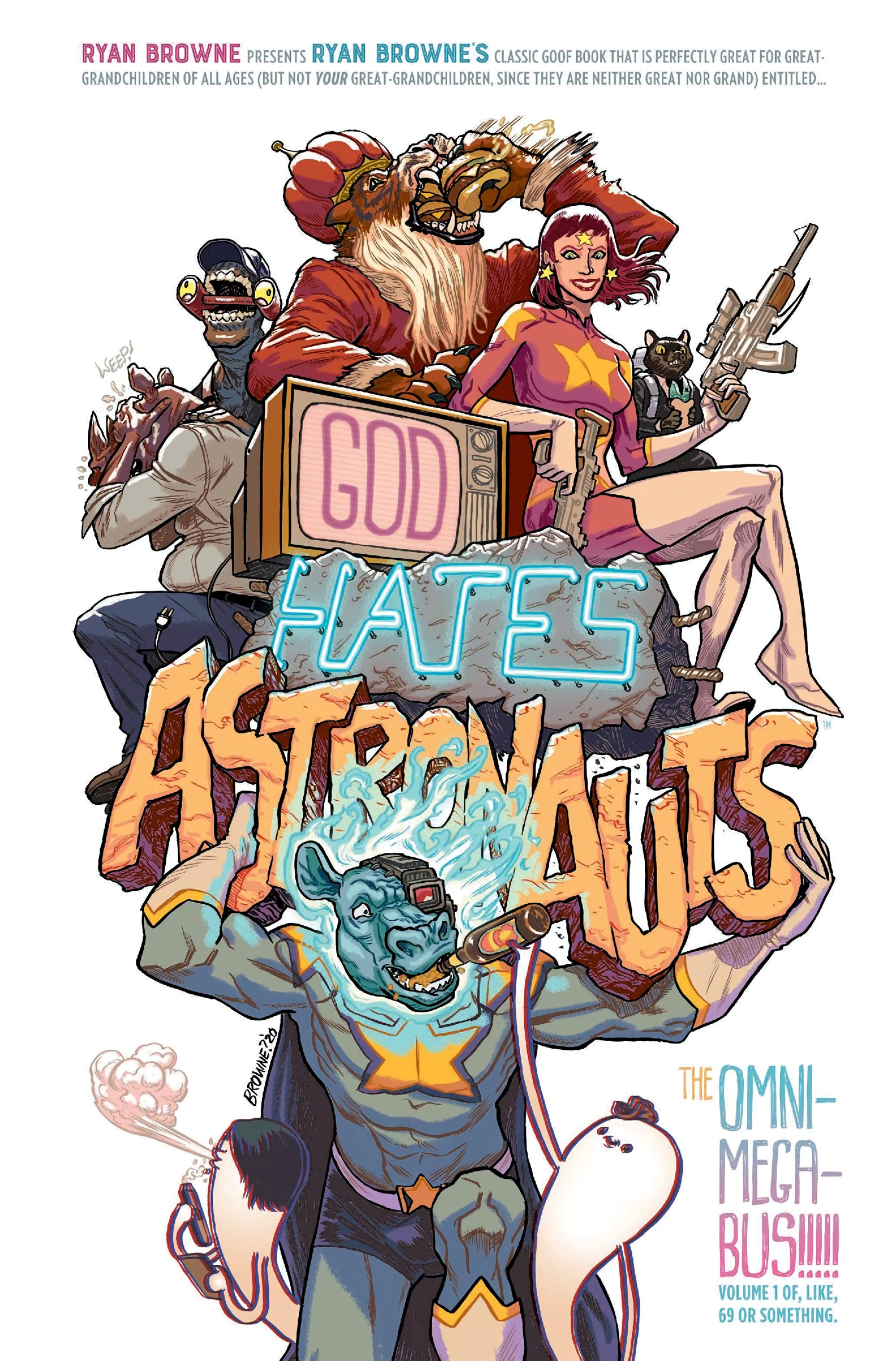 Read online God Hates Astronauts comic -  Issue # _The Omnimegabus (Part 1) - 1