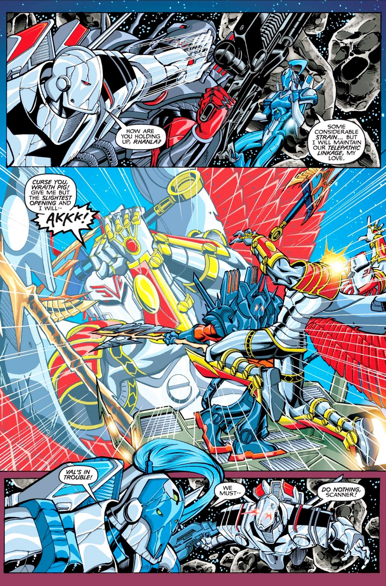 Read online Spaceknights (2012) comic -  Issue #3 - 8