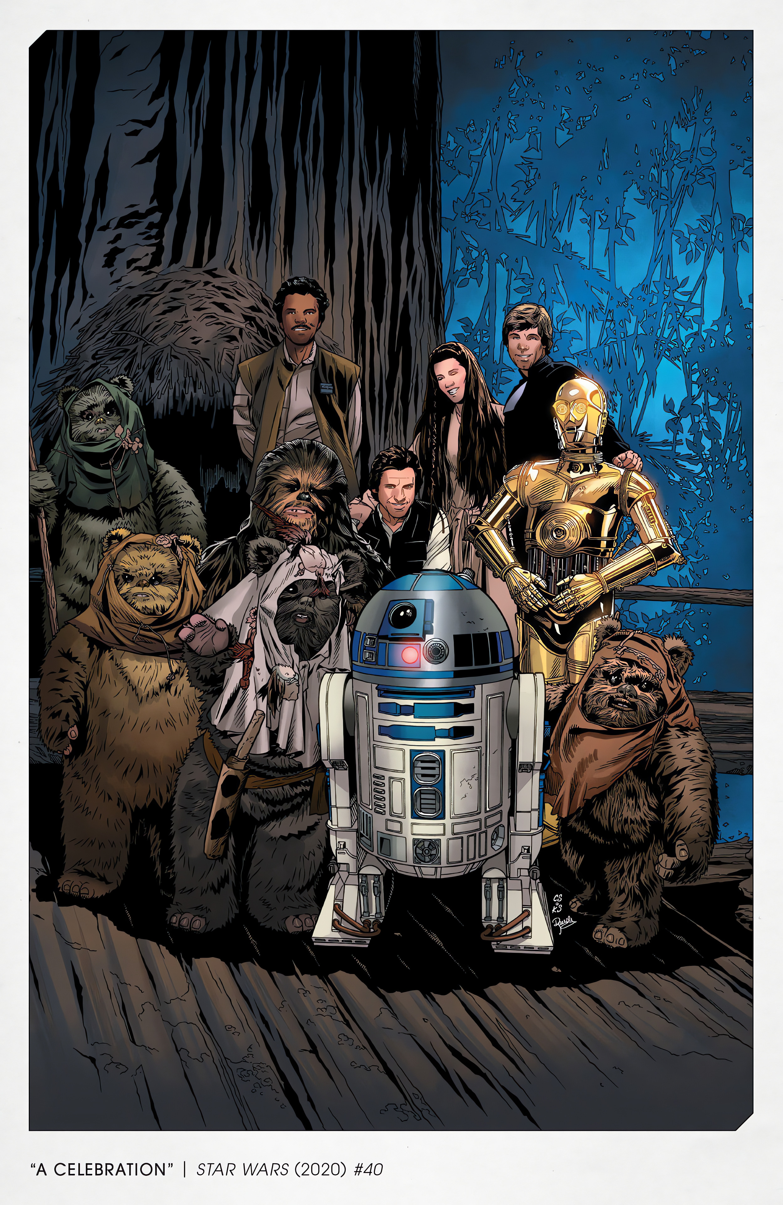 Read online Star Wars: Return of the Jedi - The 40th Anniversary Covers by Chris Sprouse comic -  Issue # Full - 43