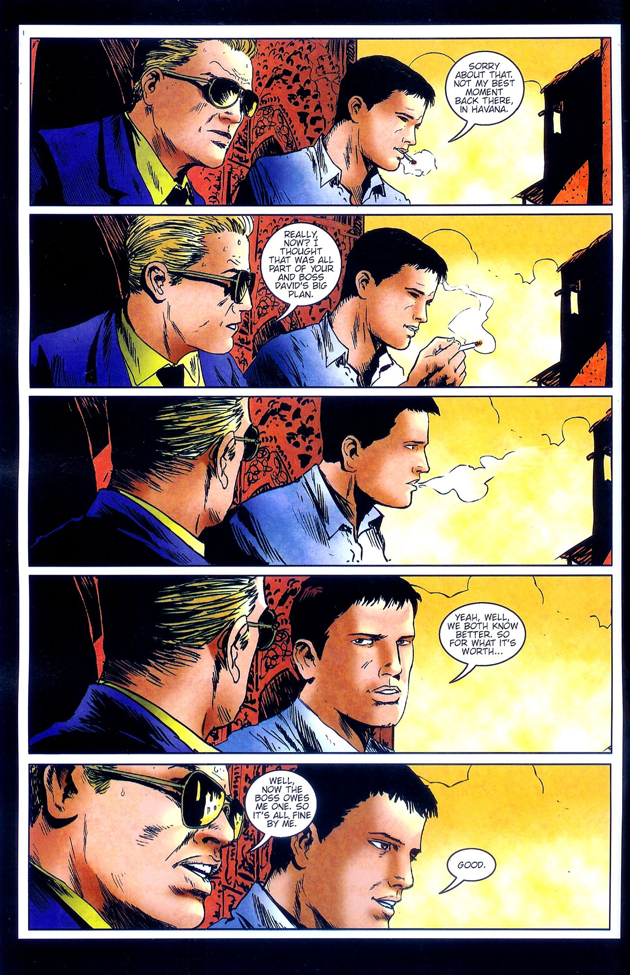 Read online Left On Mission comic -  Issue #4 - 3