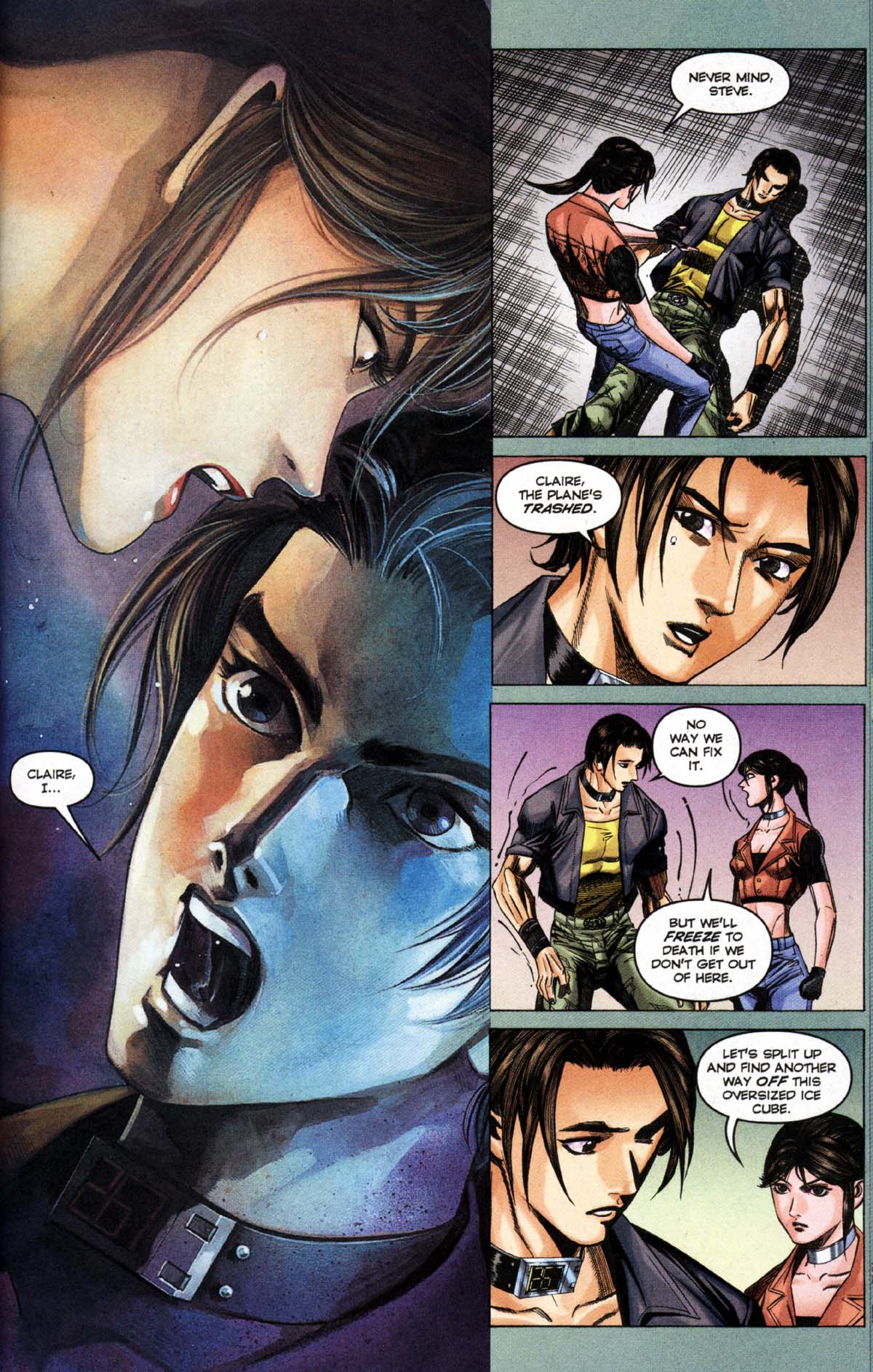 Read online Resident Evil Code: Veronica comic -  Issue #2 - 122