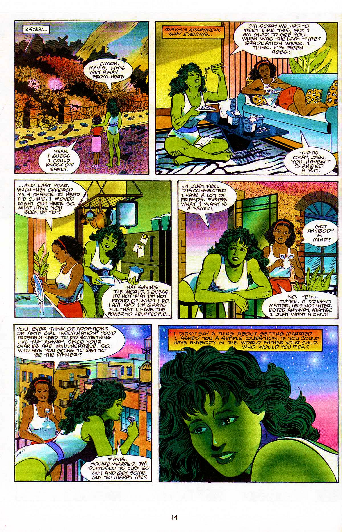 Read online The Sensational She-Hulk in Ceremony comic -  Issue #1 - 15