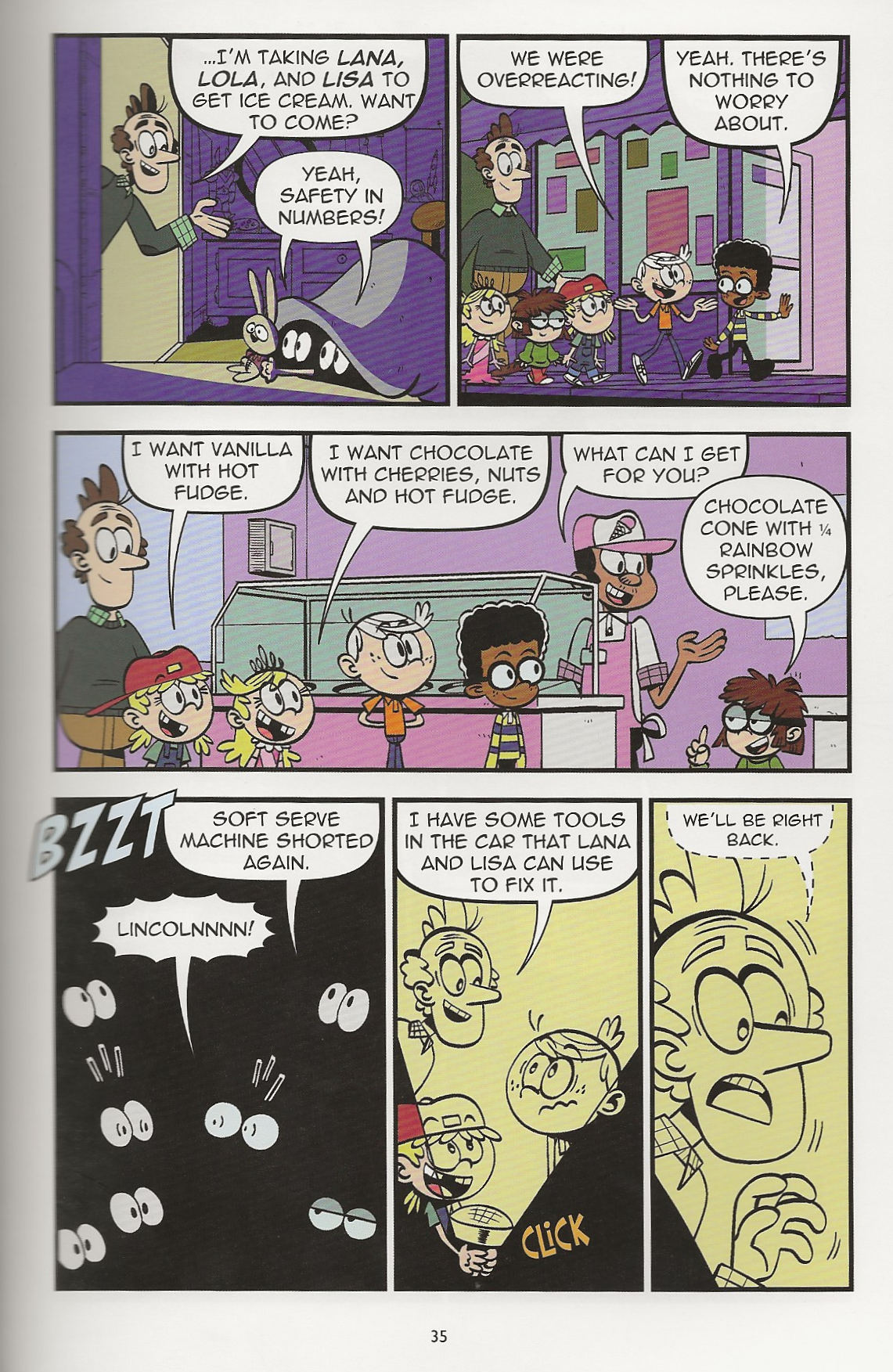 Read online The Loud House comic -  Issue #19 - 35