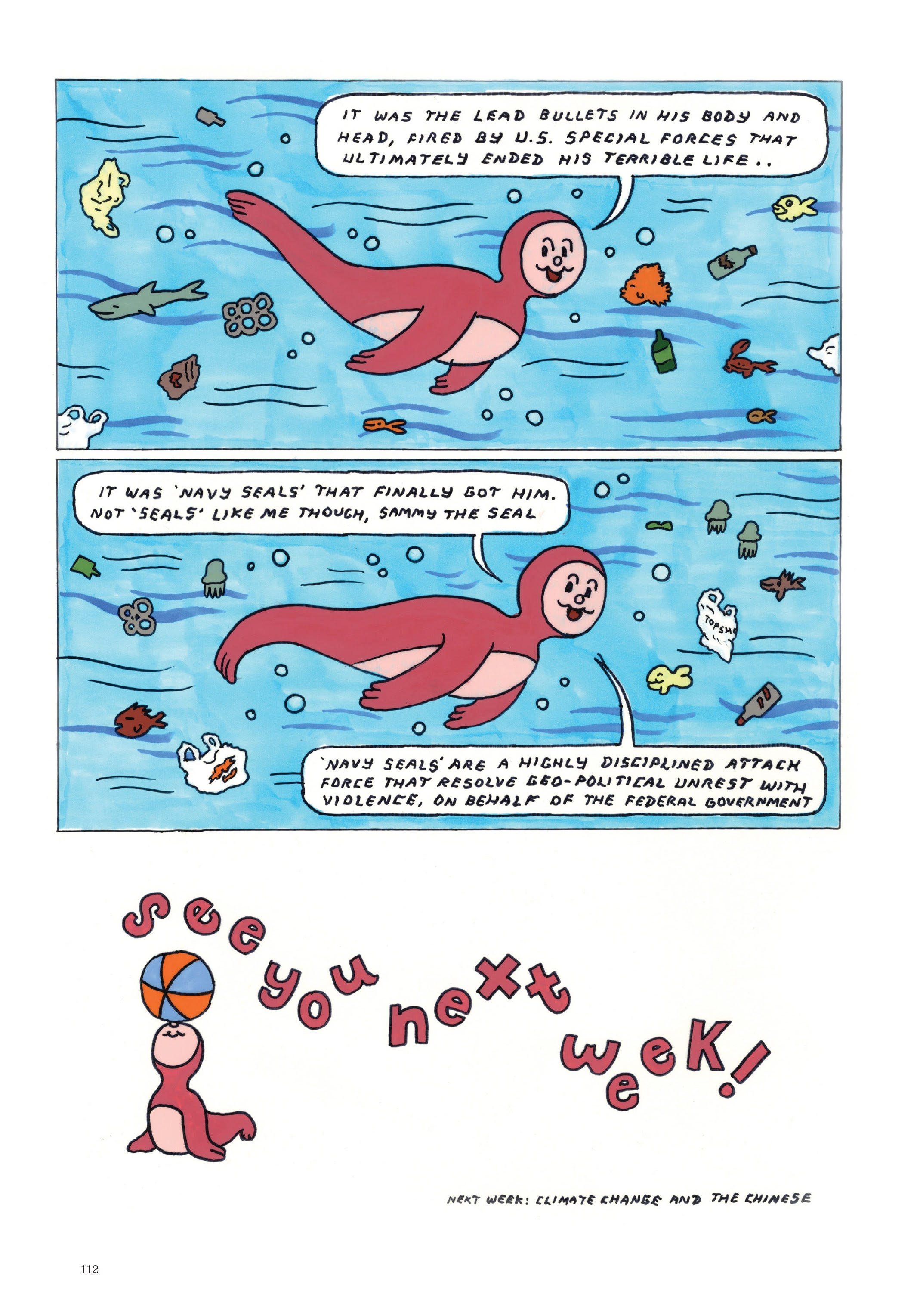 Read online Now: The New Comics Anthology comic -  Issue #7 - 112