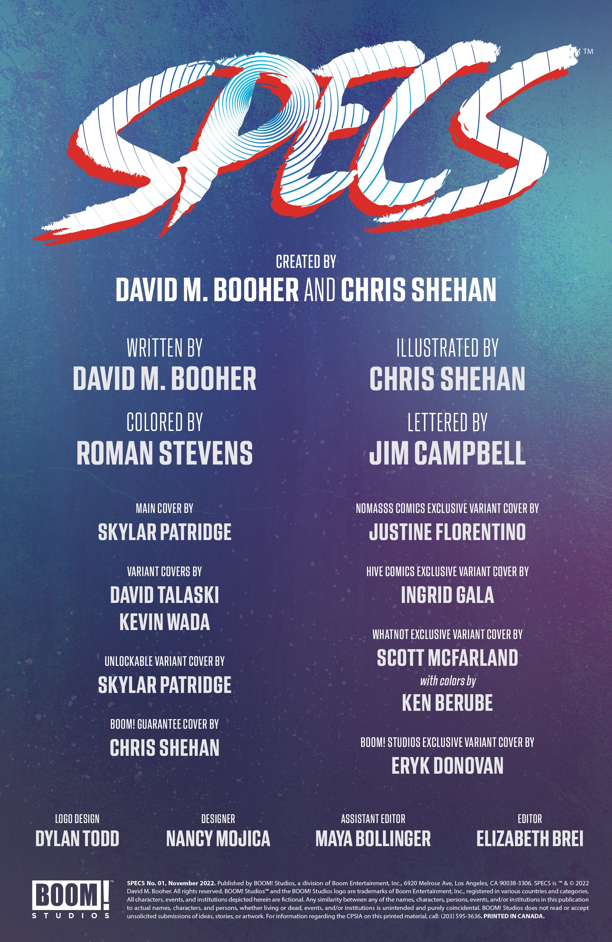 Read online Specs comic -  Issue #1 - 2