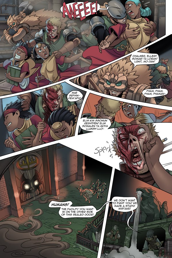 Read online Unsounded comic -  Issue #16 - 61