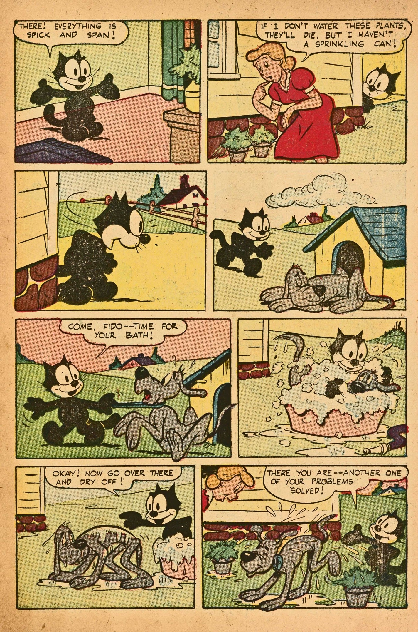 Read online Felix the Cat (1951) comic -  Issue #39 - 15
